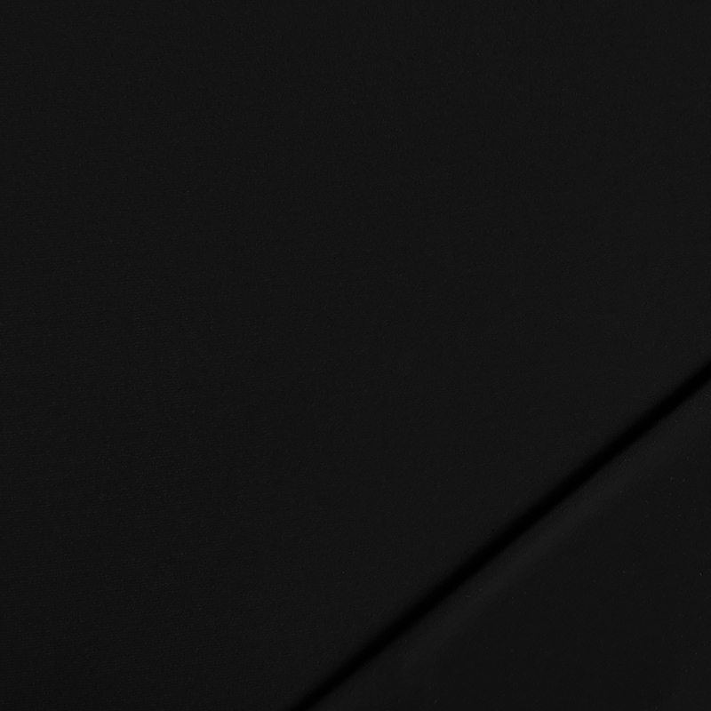 Jersey Tinta Unita Lux Nero