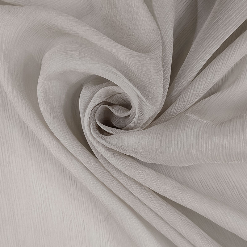 Dressmaking Silk Chiffon Plisse  Image