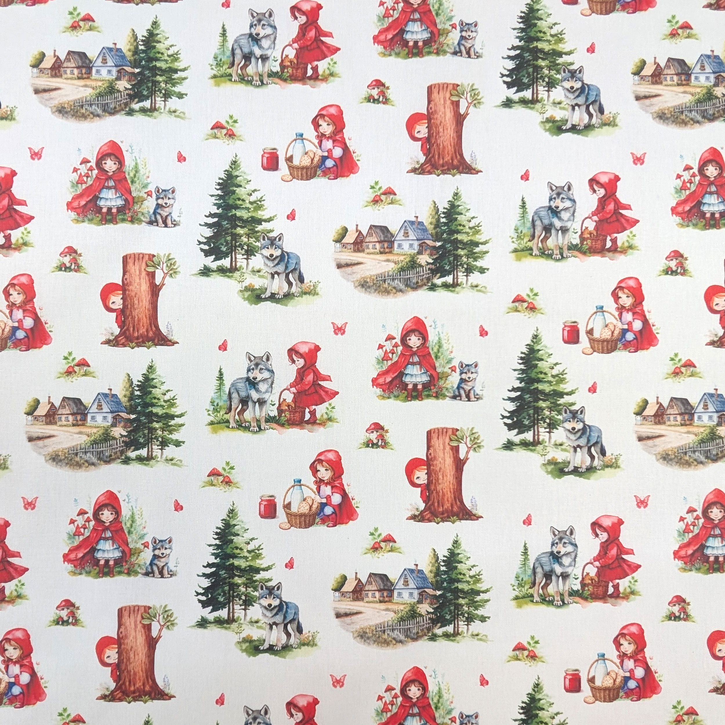 Red Riding Hood Fantasy Cotton Image