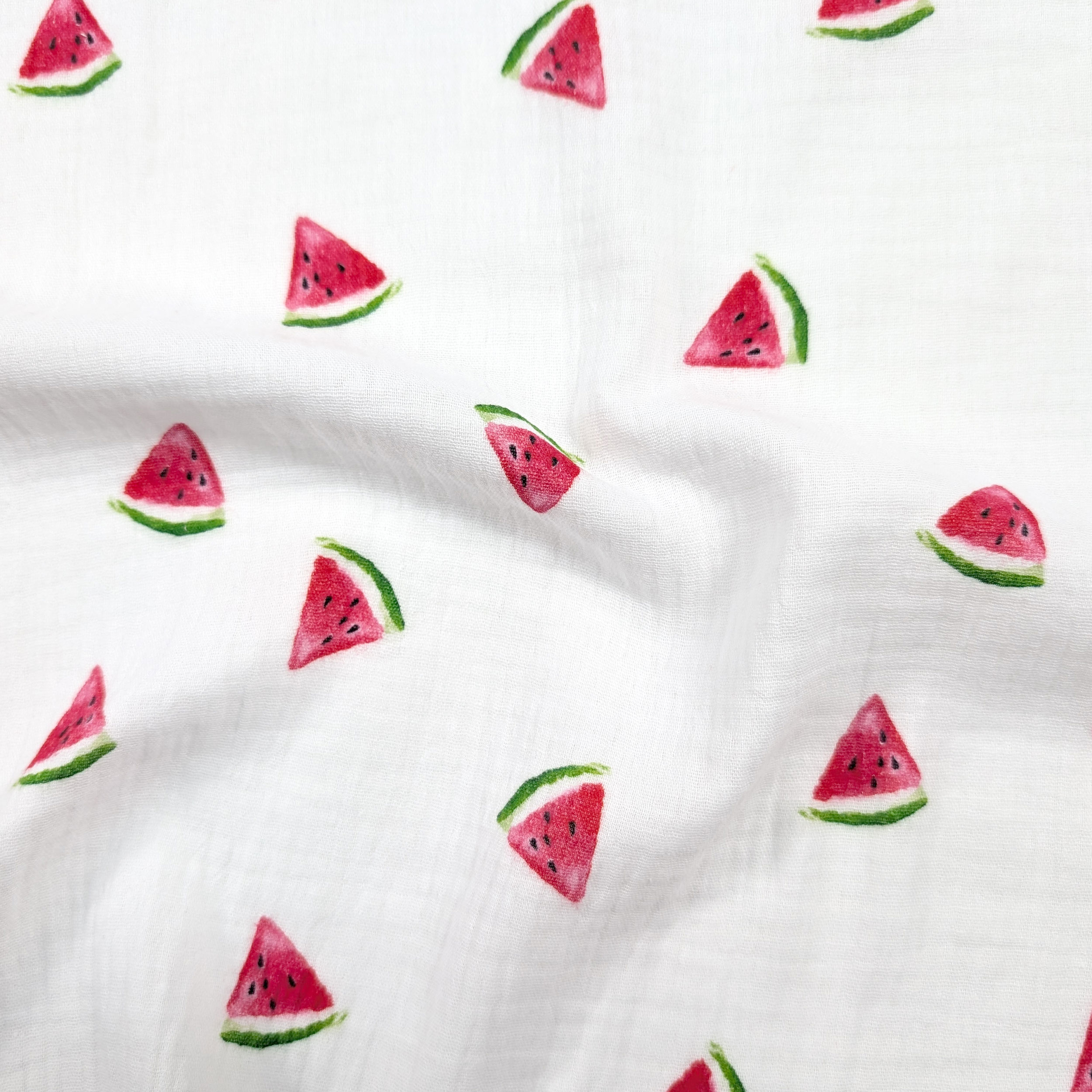 Watermelon Cotton Muslin