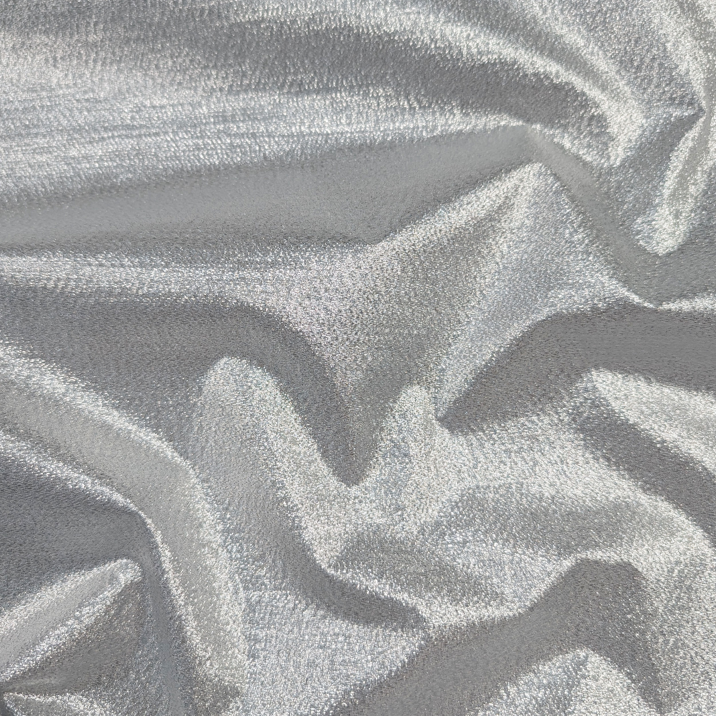 Lux Silver Gold Plain-Coloured Fabric Image