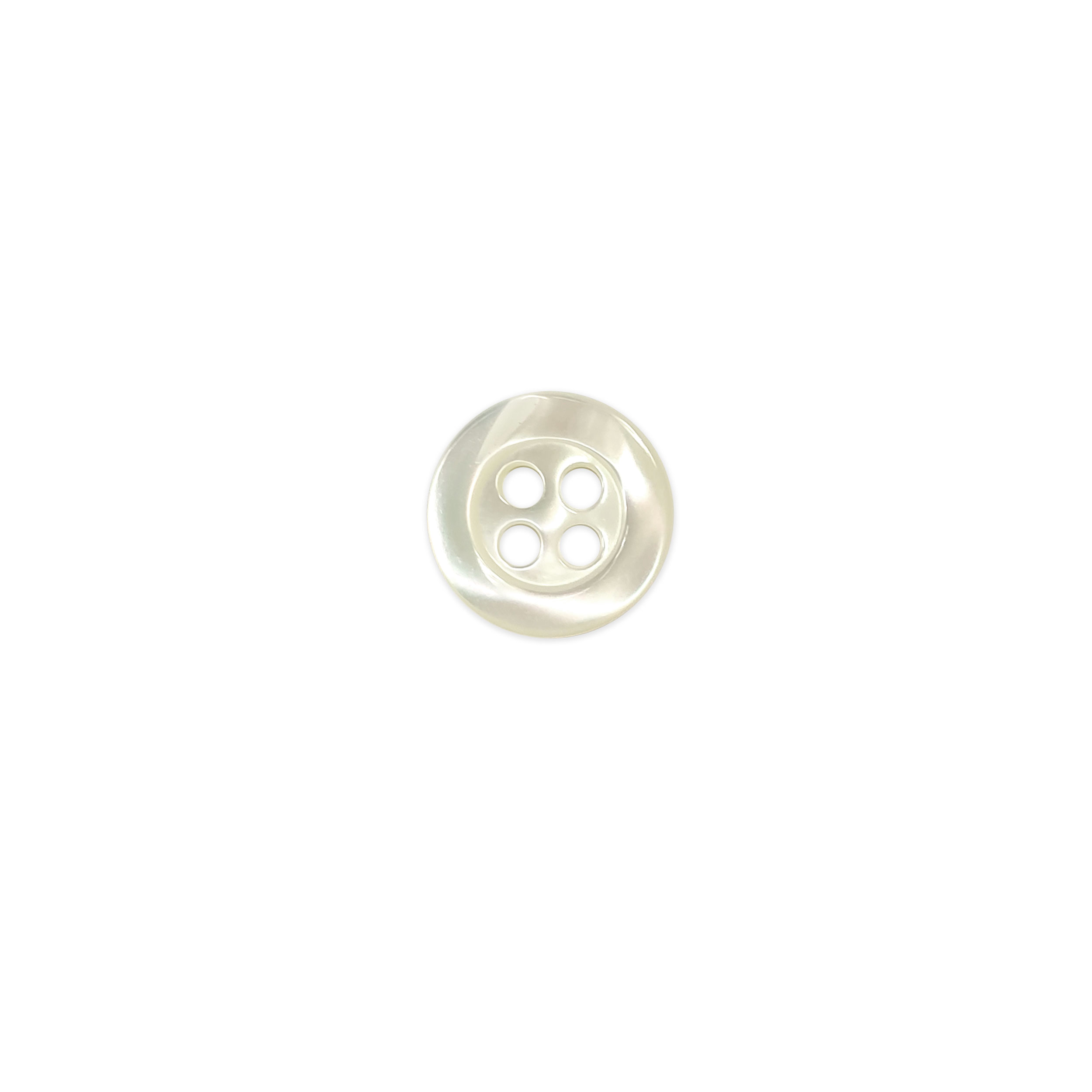 Bouton de nacre naturelle à 4 trous