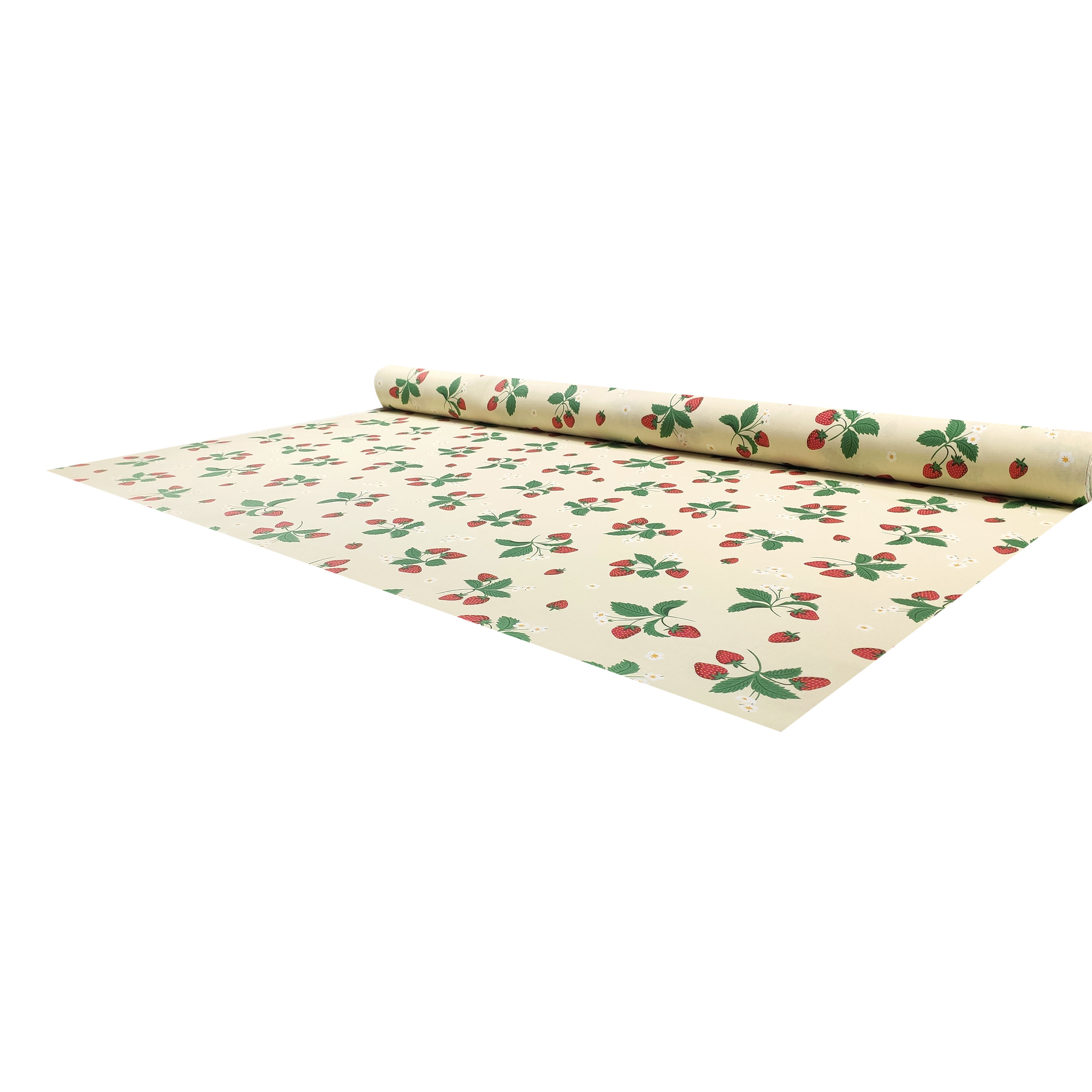 Panama fabric Strawberry