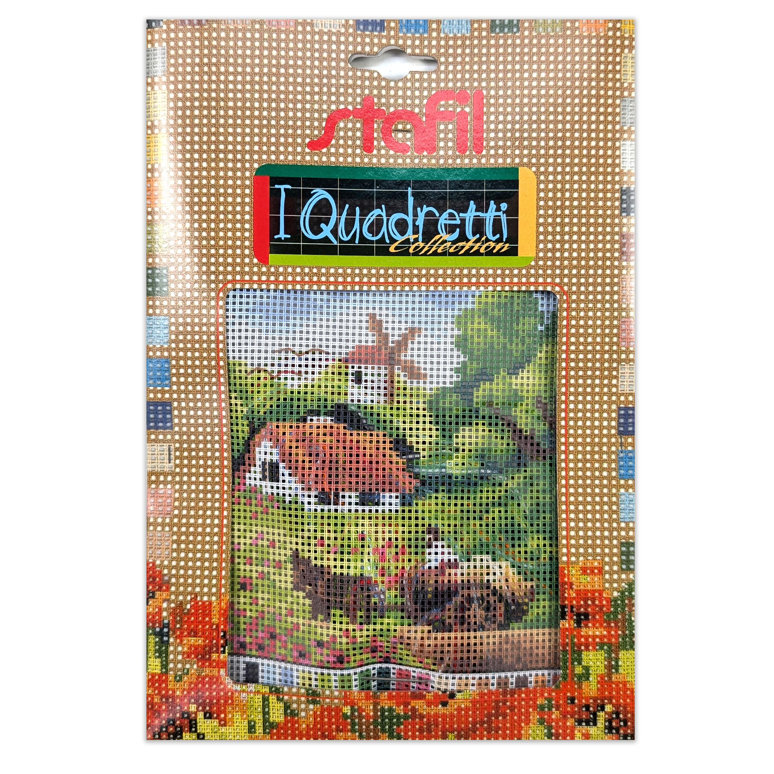 Countryside "i Quadretti" Half Cross Stitch Set Image