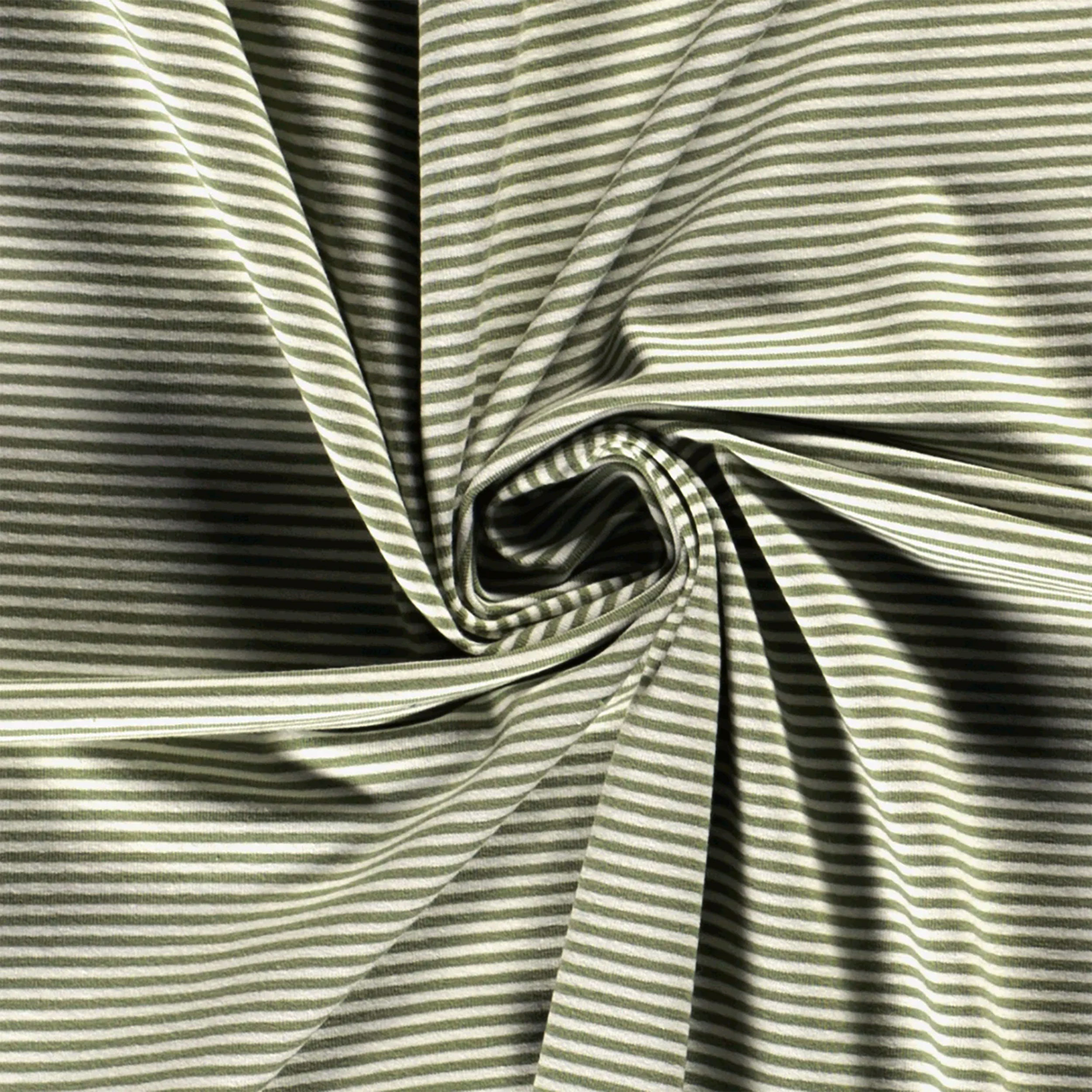 Yarn-dyed Jersey Cotton Coloured Stripes Image