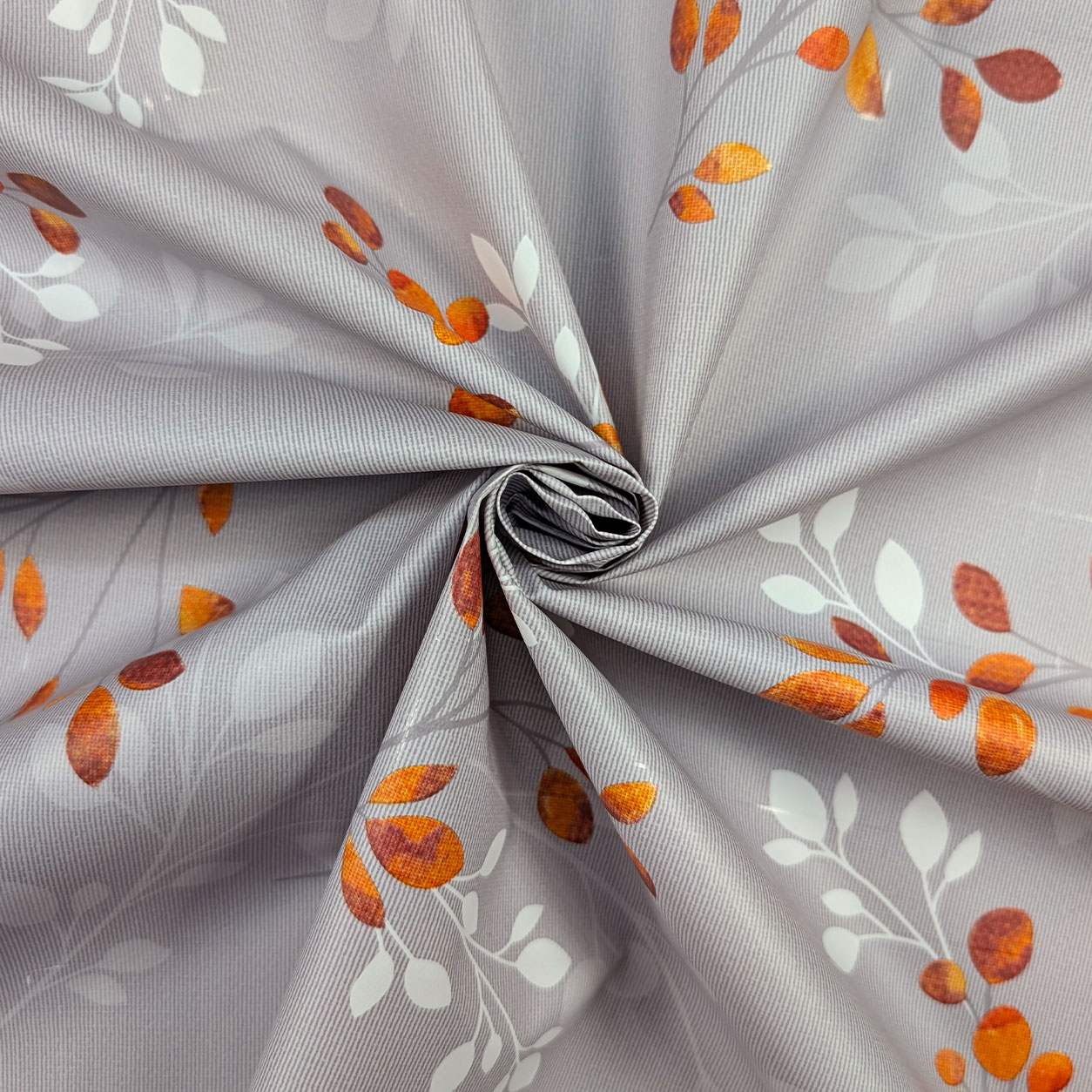 Fabric for Soft Plastic-coated Tablecloth Grey Background Image