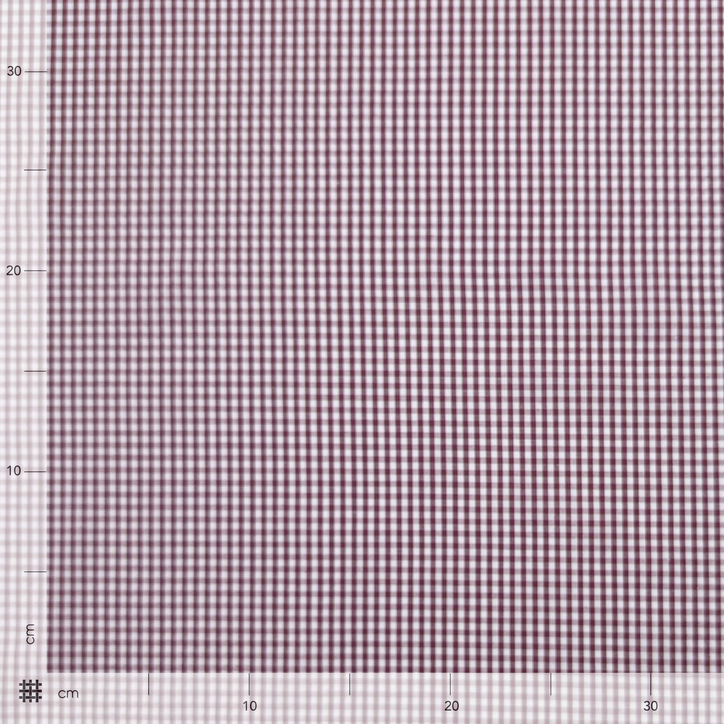 Cotton for Shirts Quadrettini Vinaccia Image