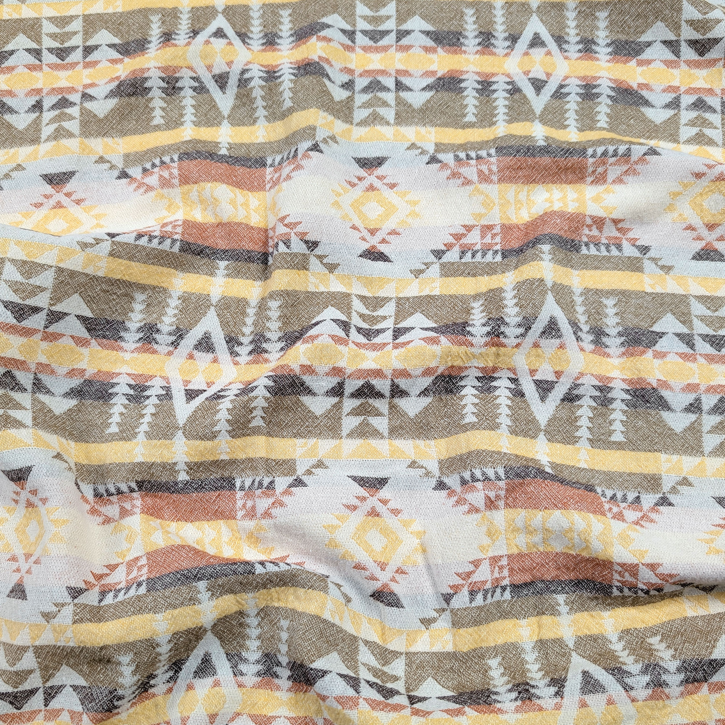 Mixed Cotton Ethnic Fantasy Warm Tones Image