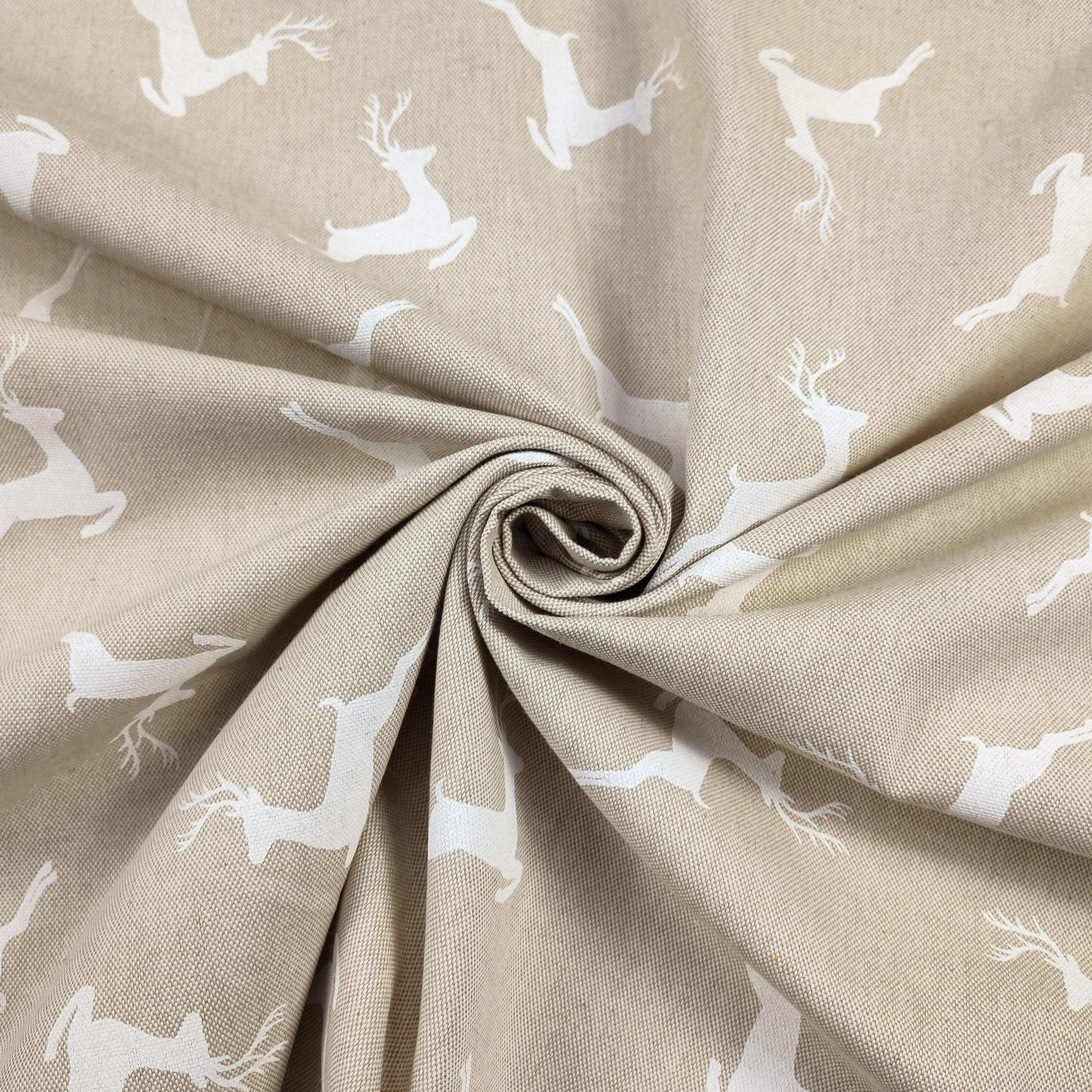 Panama Fabric Renne Background Beige Image