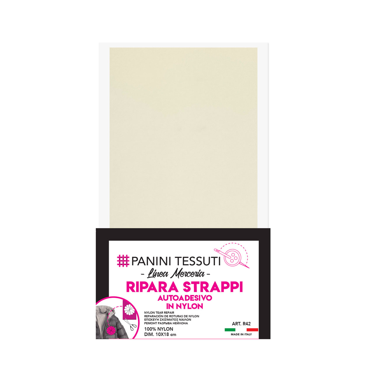 ripara-strappi-nylon-autoadesivo-panna 2