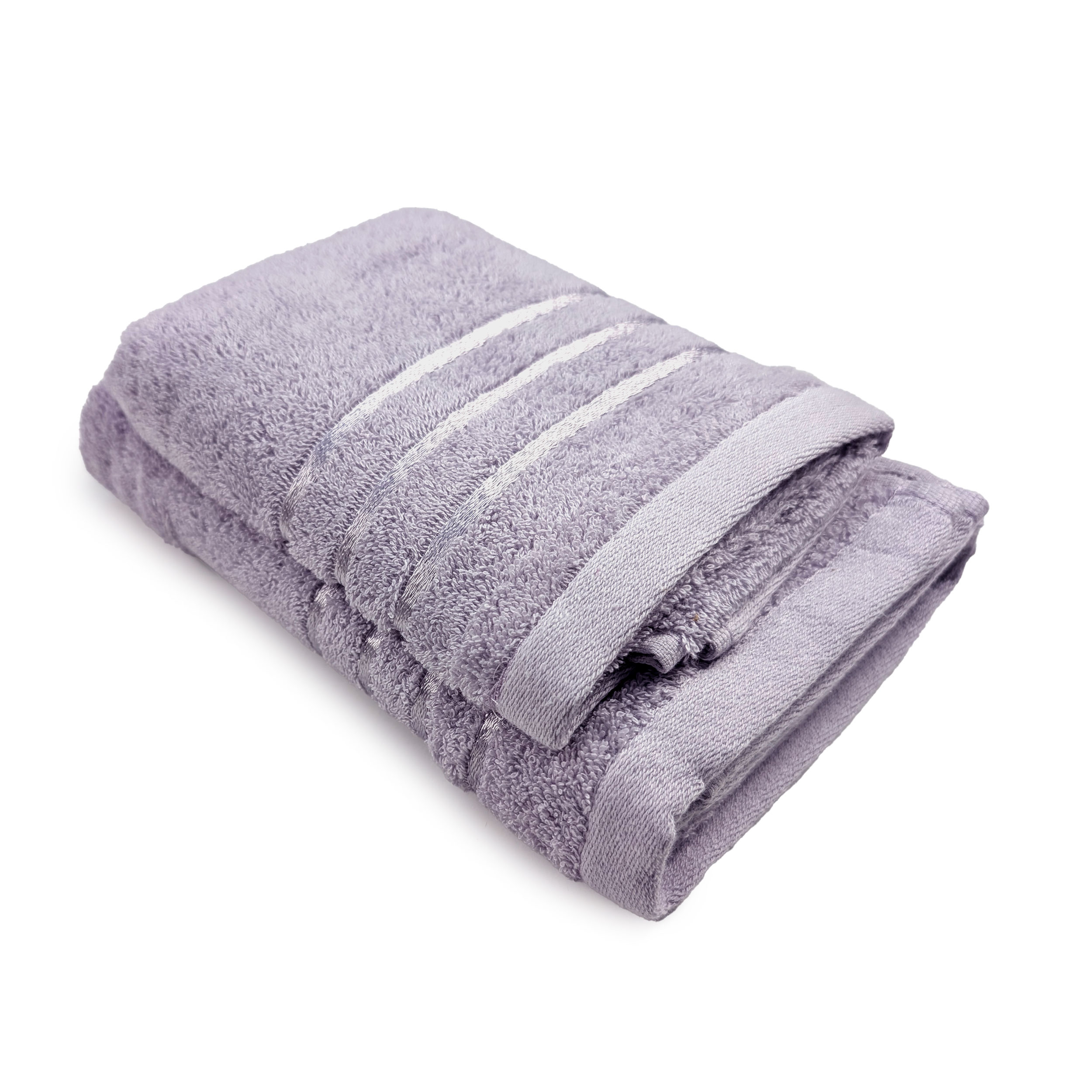 Lilac Bath, Face and Guest Towel Set Image