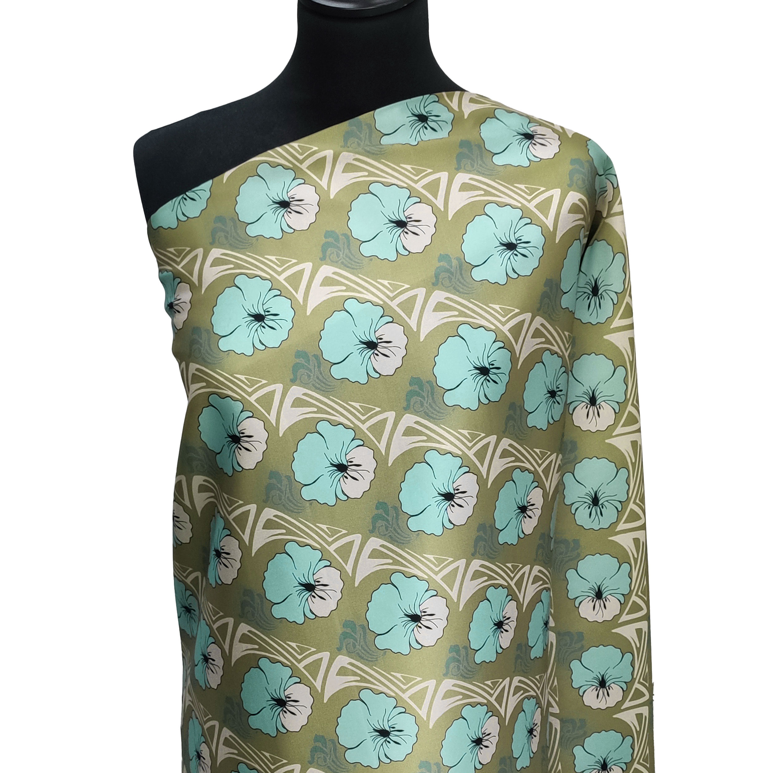 Satin Fashion Viscose Silk Flowers Tiffany