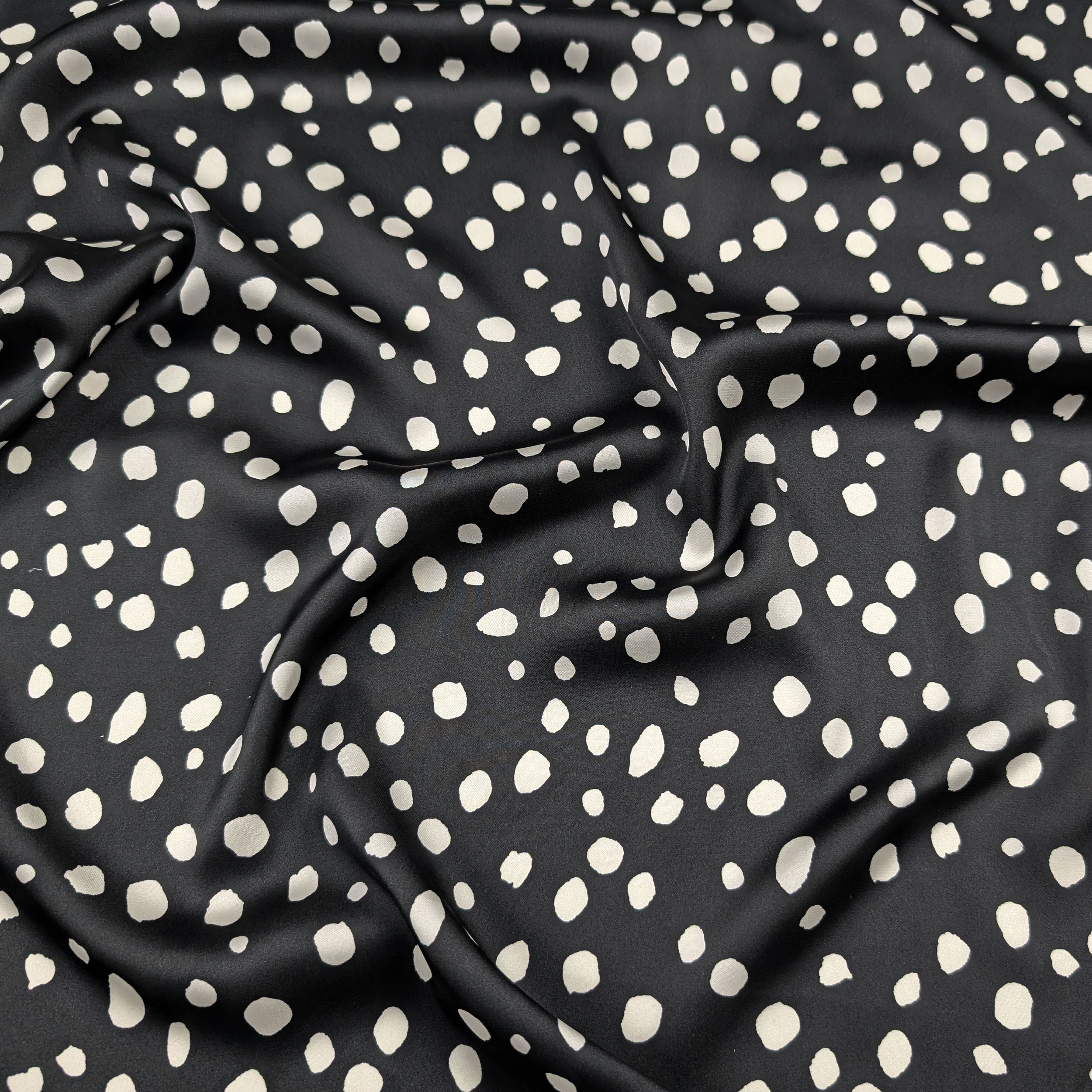 Abstract Dot Shave Black Background Image