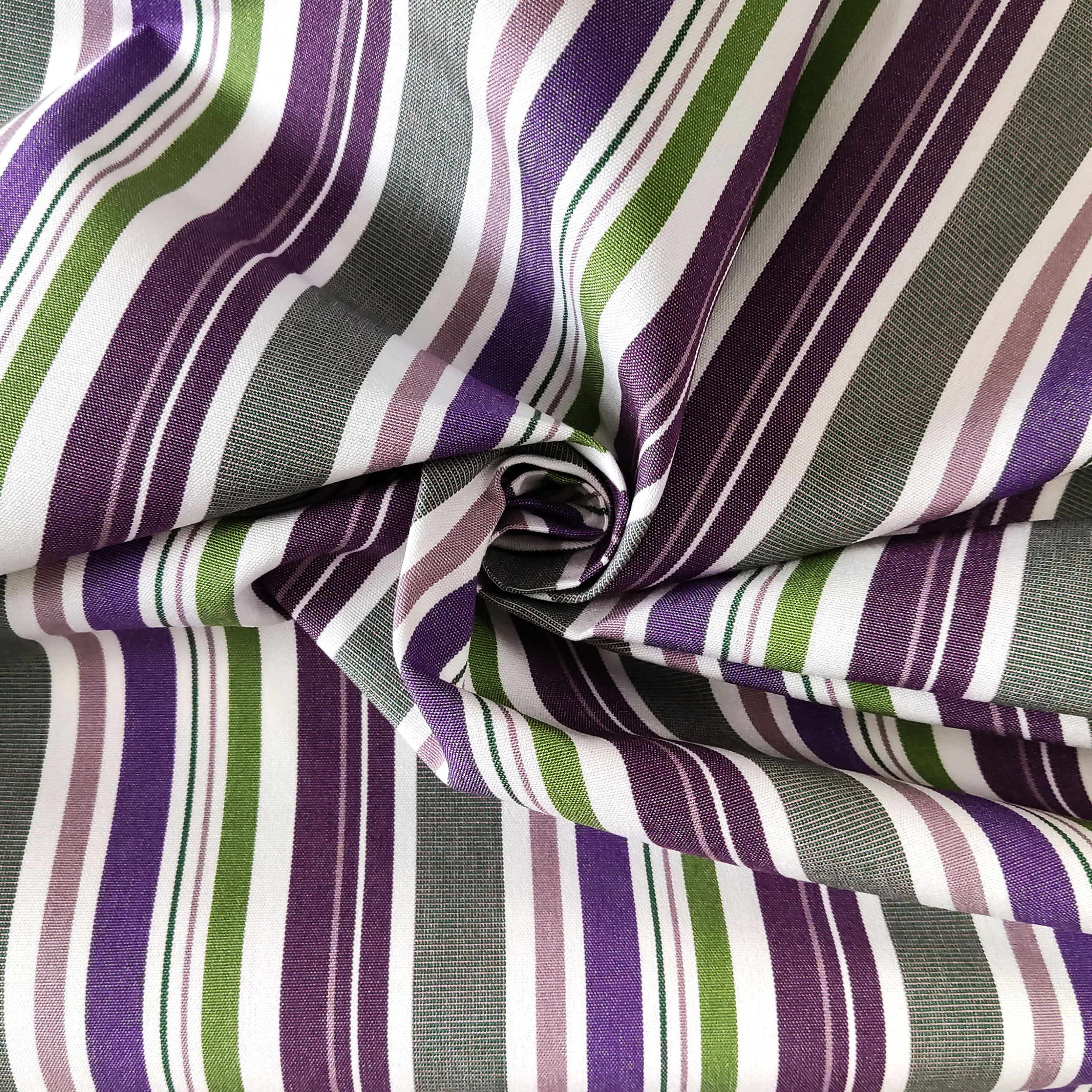 Outdoor Fabric – Irregular Stripes, Purple, H 160 cm Image