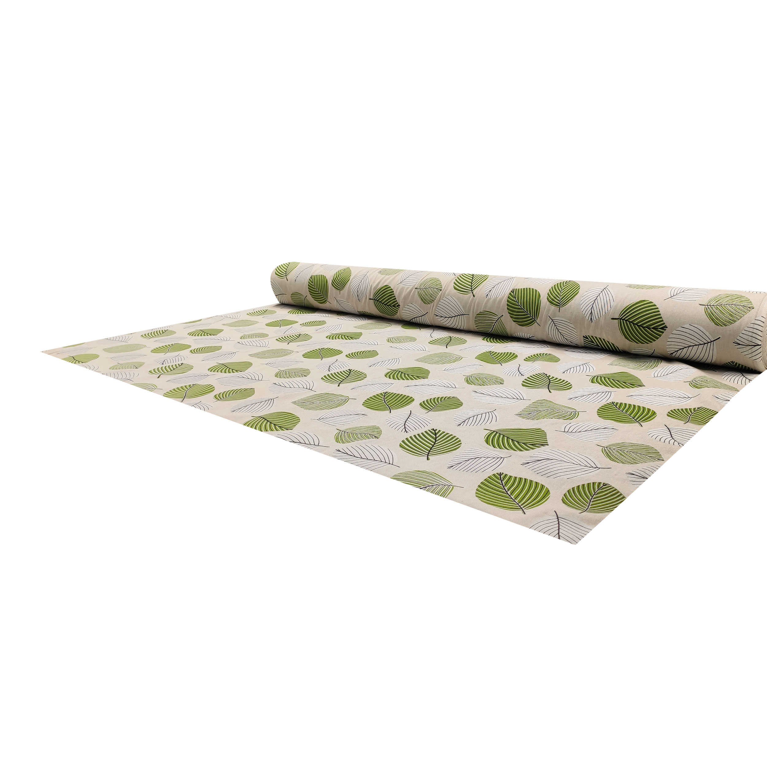 Panama Green and White Leaves