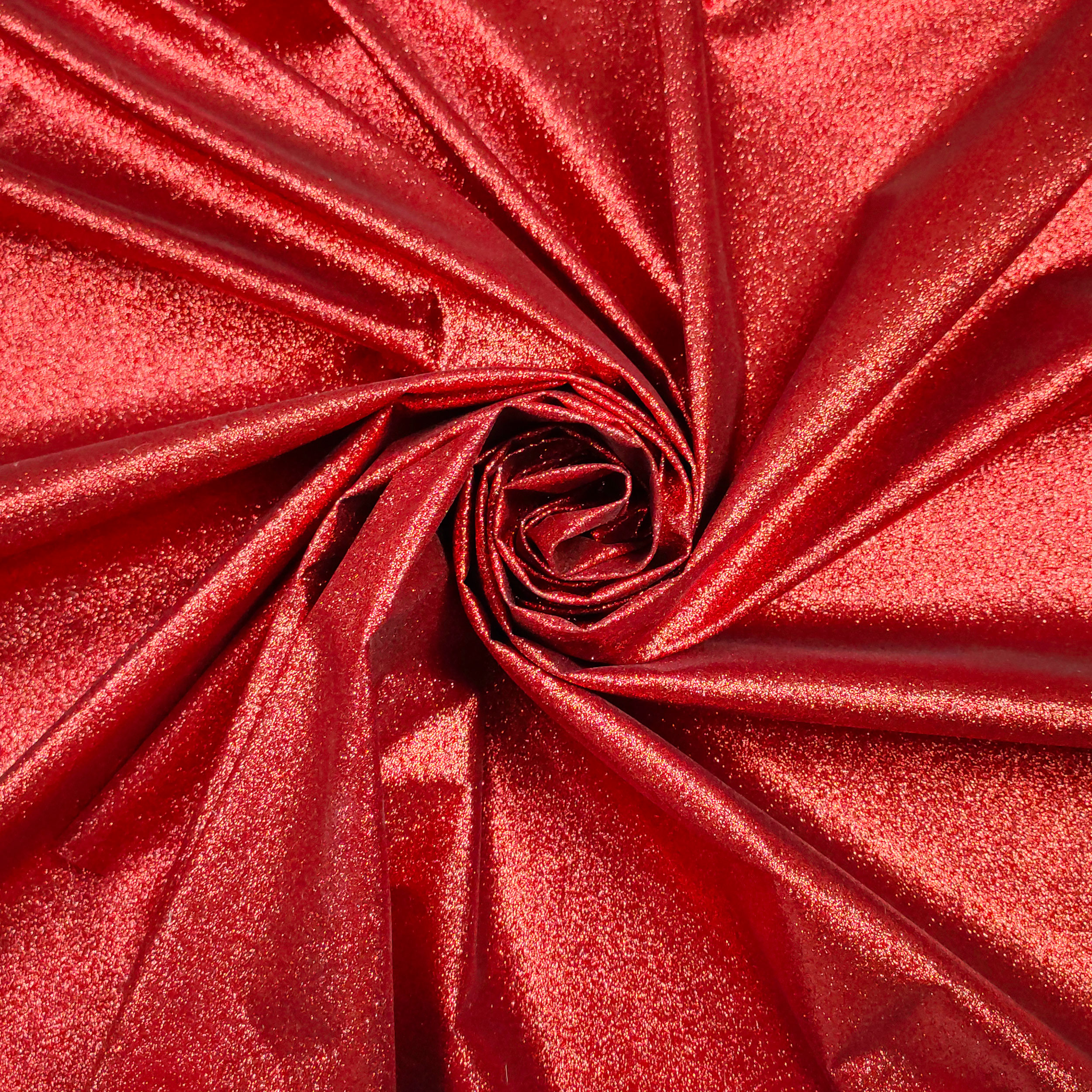 Red Glitter Satin Image
