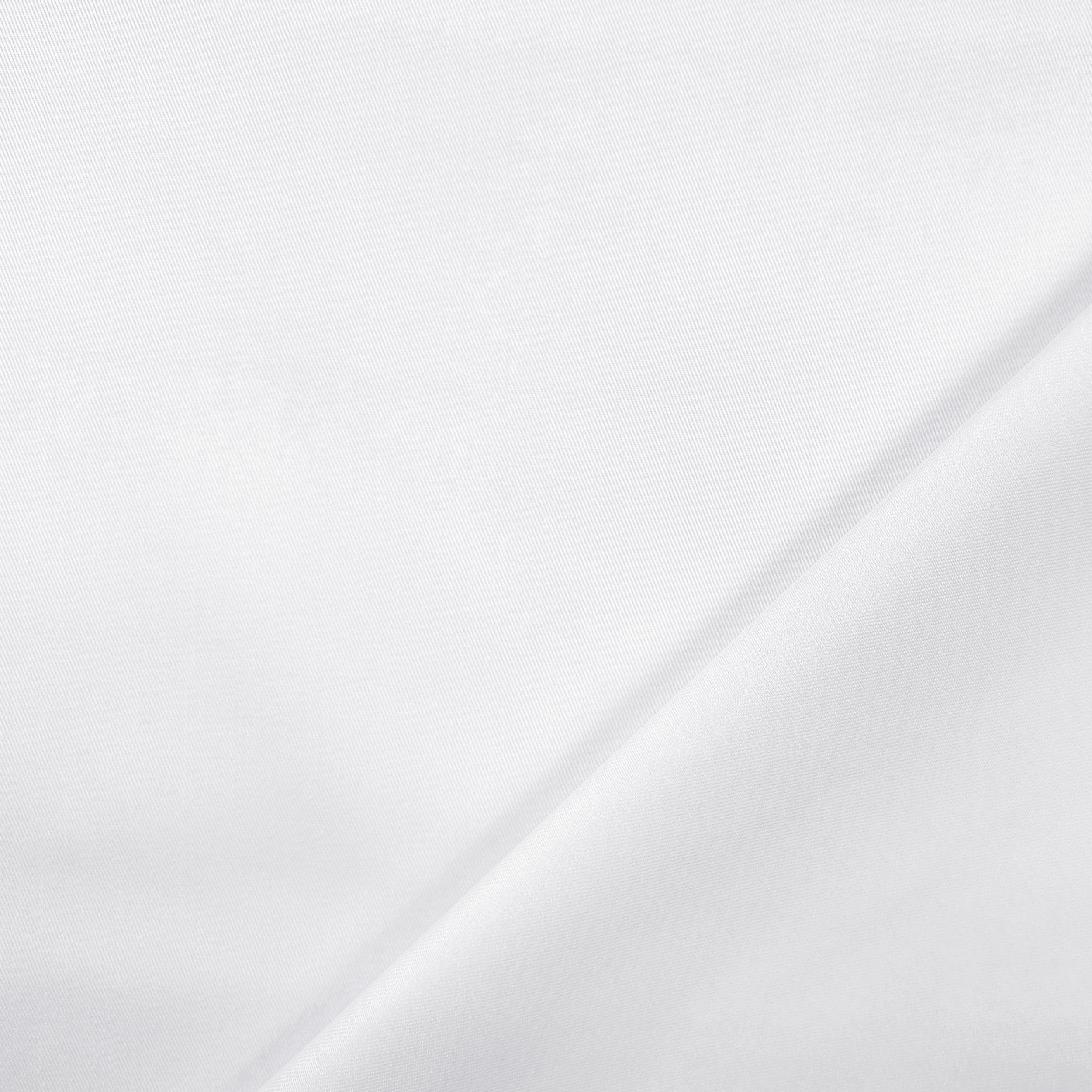White Cotton Twill Fabric Remnant, 150x145 cm Image