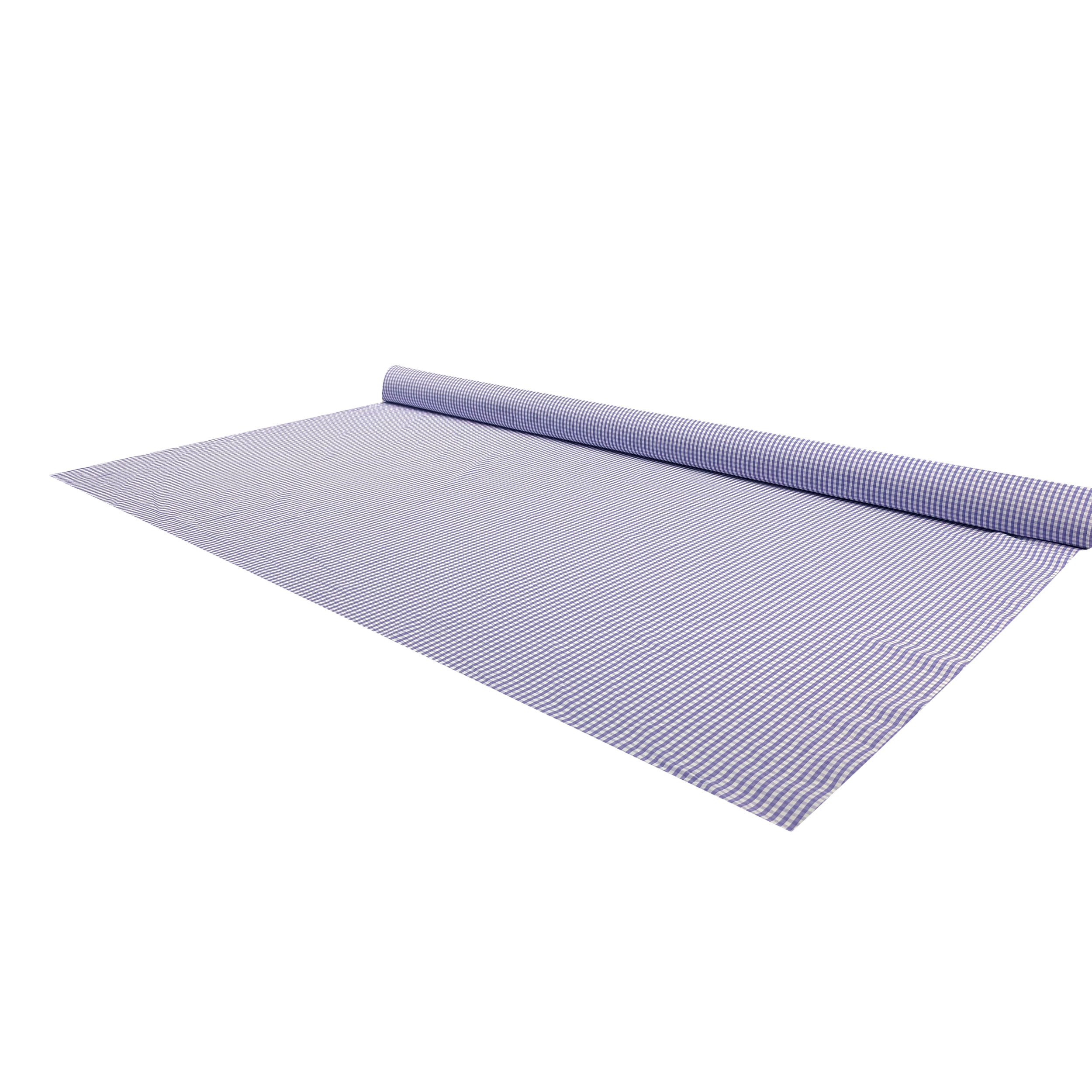 Quadrettino Shirting Cotton Lavender Image