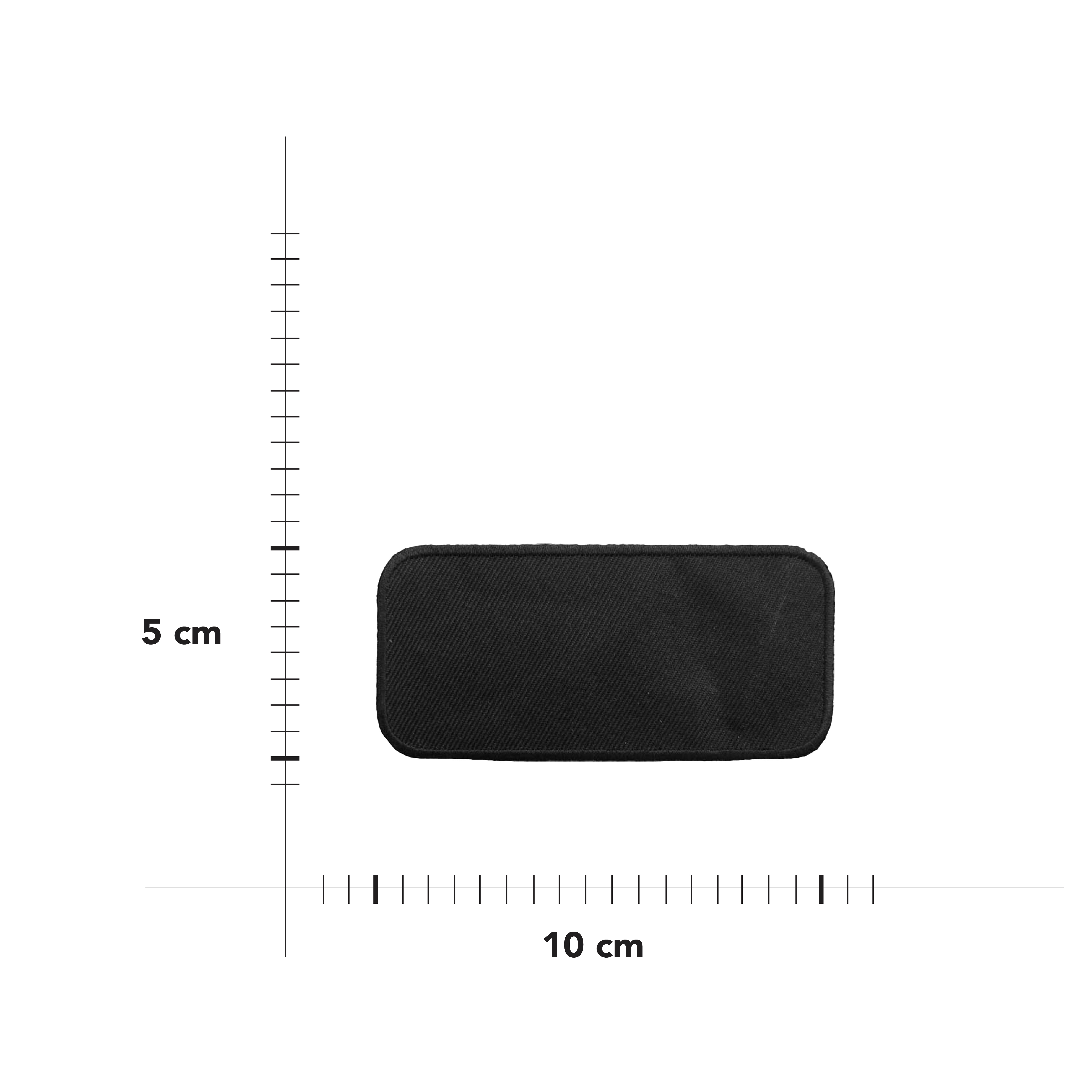 Rectangular Heat-Adhesive Patch Image