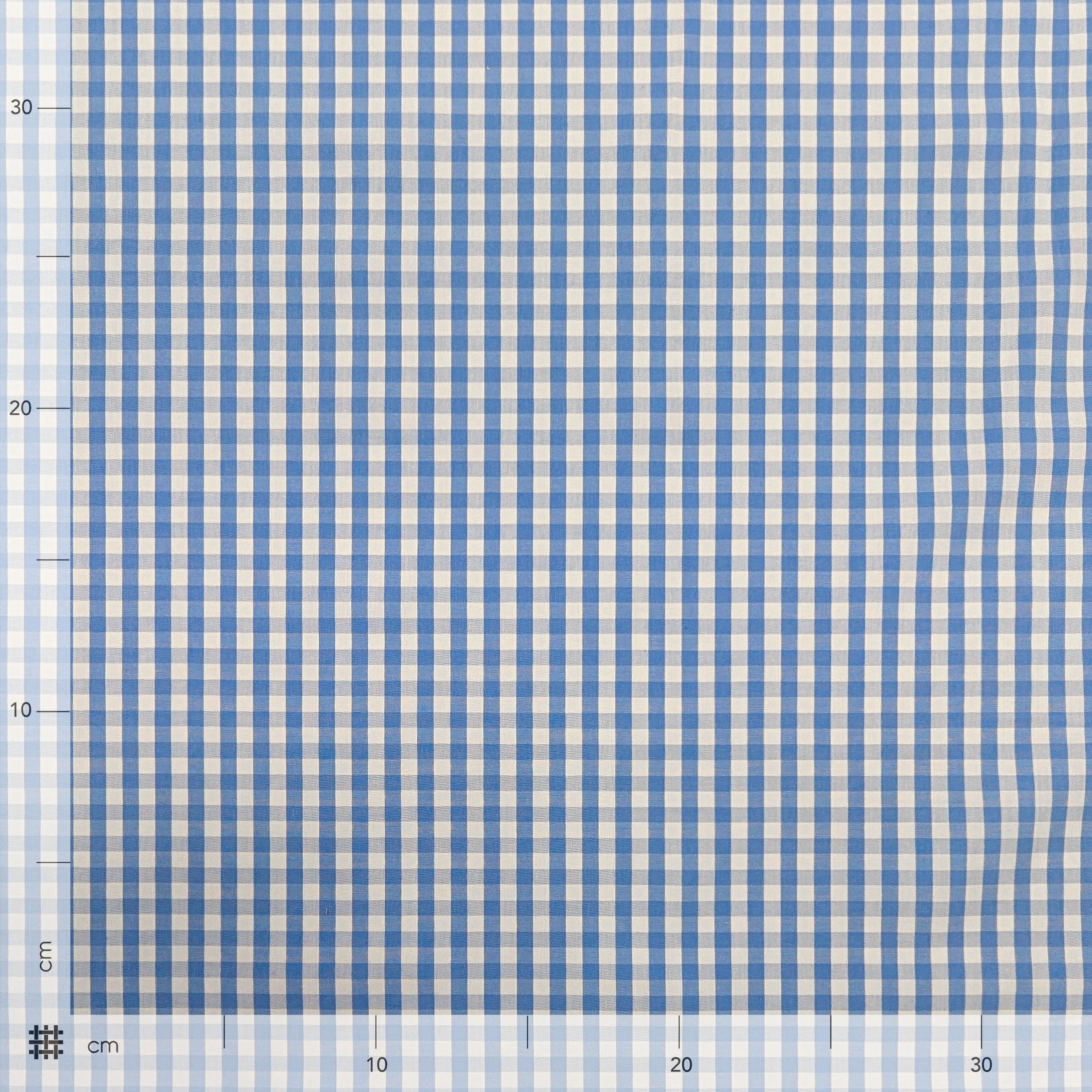 Cotton for Light Blue Checked Shirts Image
