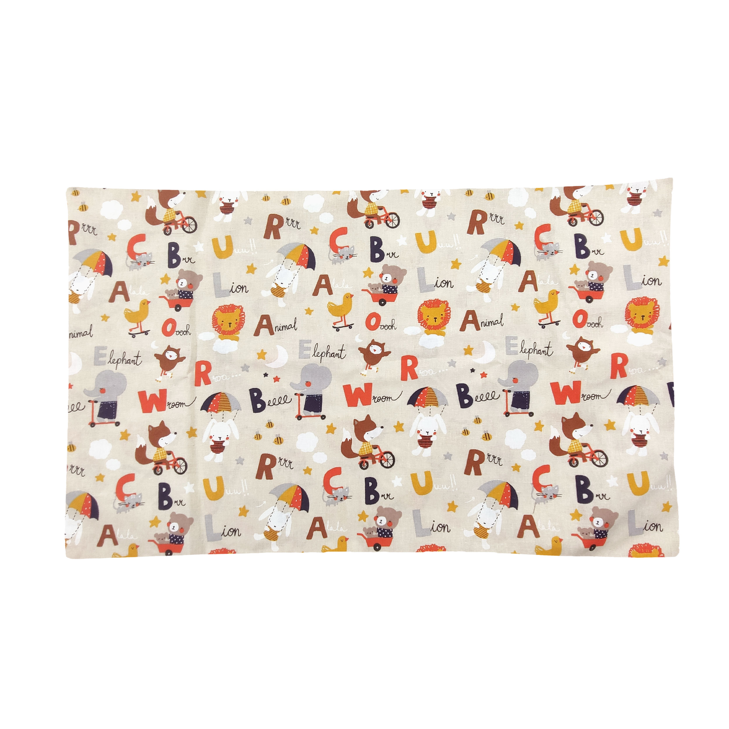 Animal and Letter Pillowcase