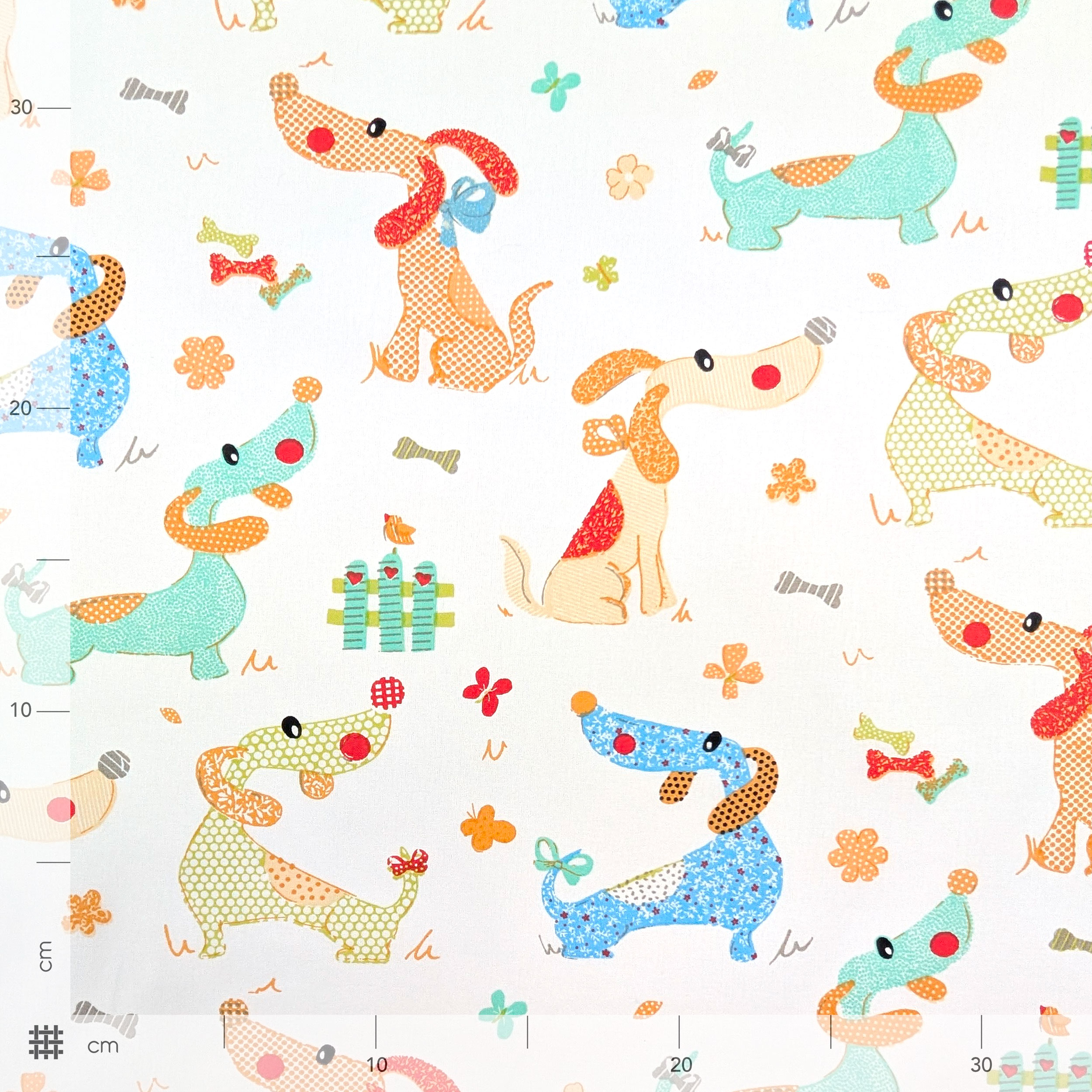 Cotton Coloured Doggies Image