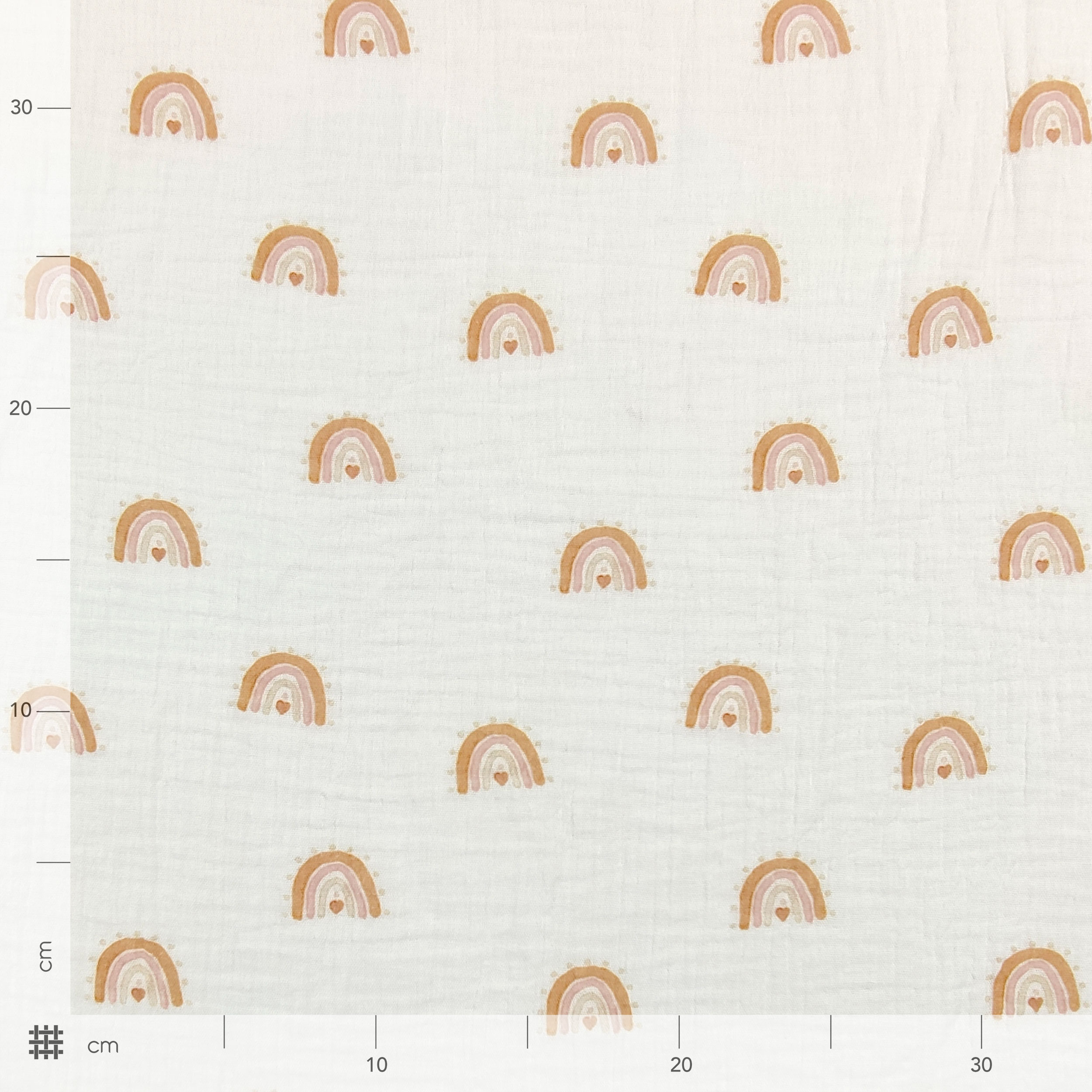 Rainbow Cotton Muslin
