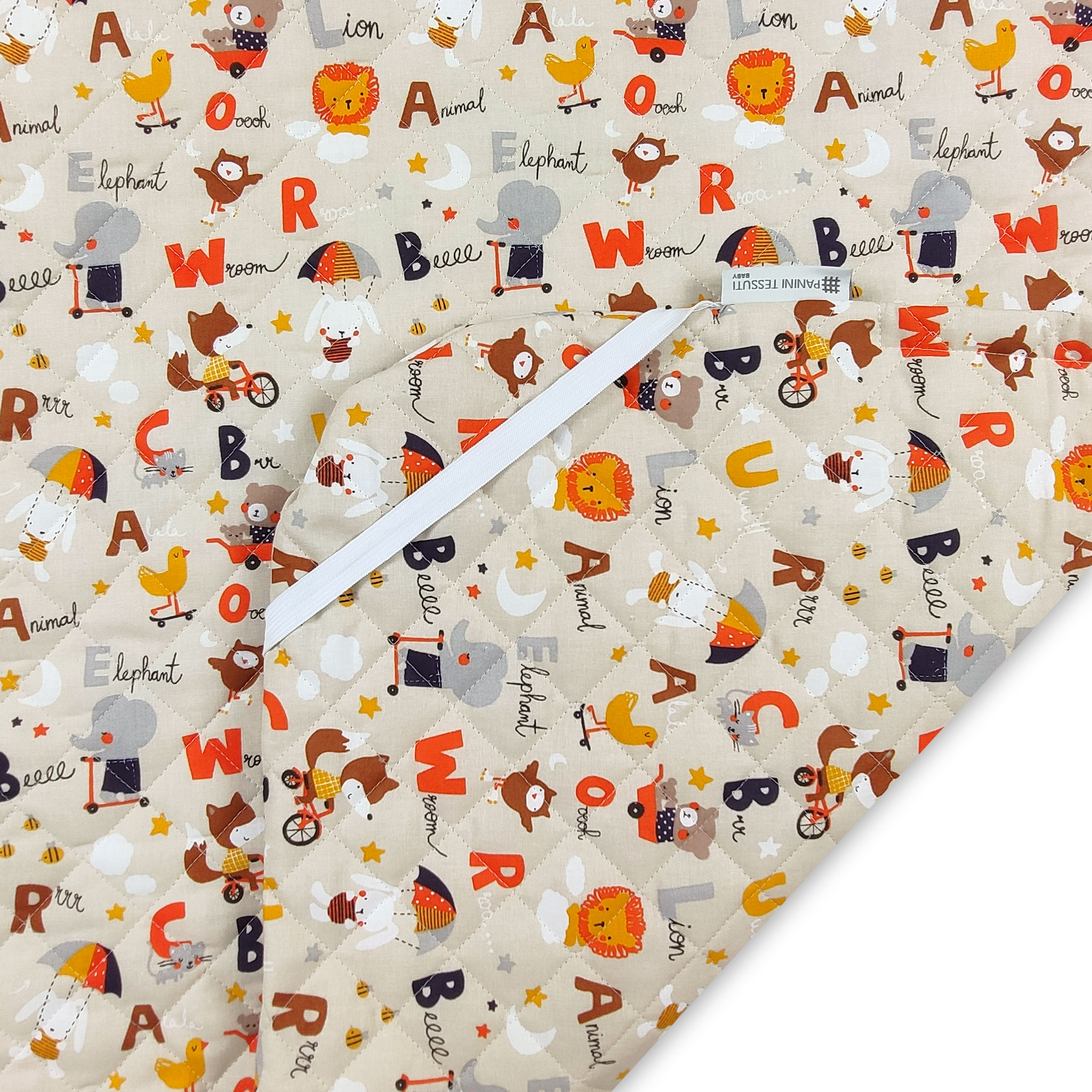 Sac de couchage Animaux et lettres