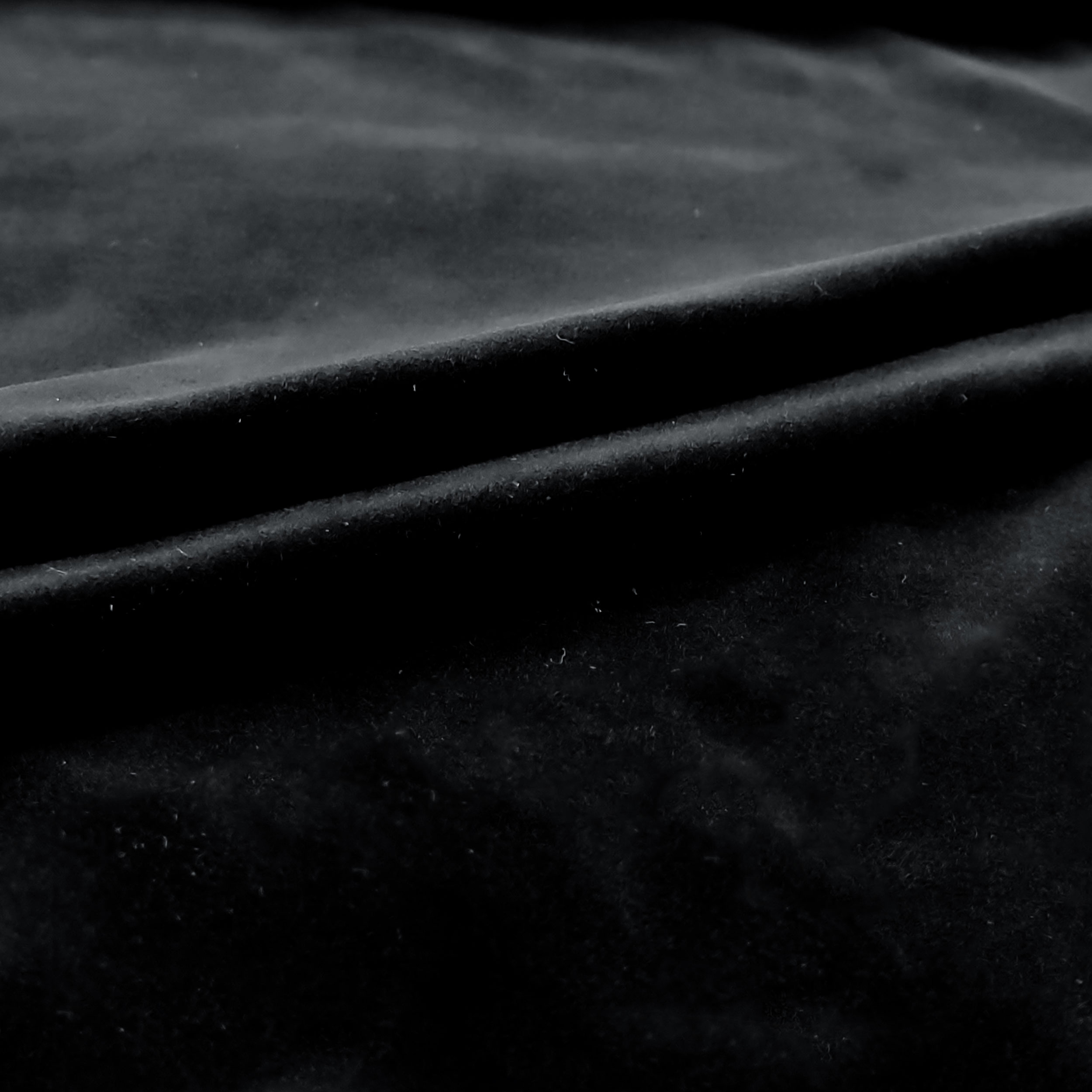Cotton Velvet Fashion Black Image