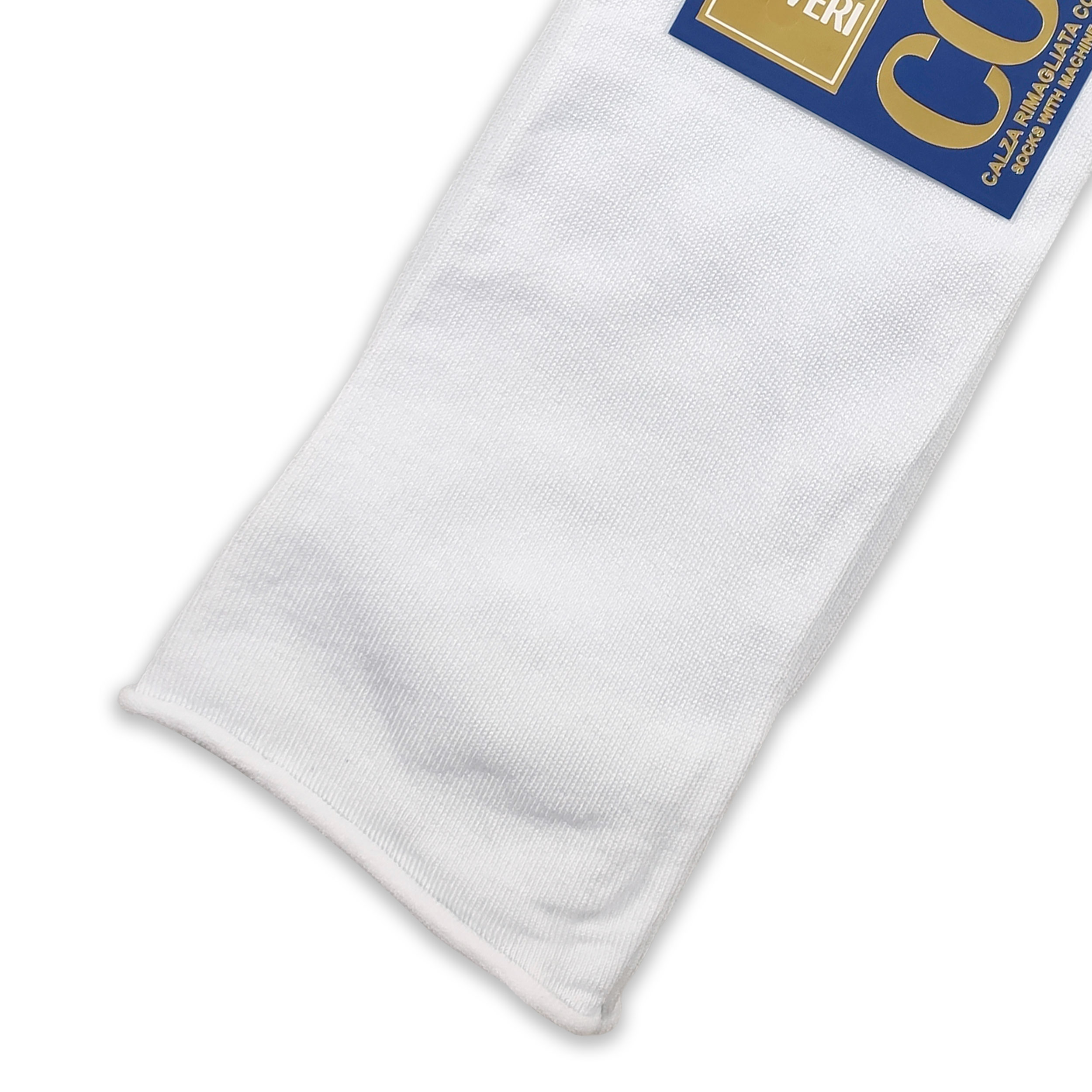 Men's Short Socks Without Elastication White Image
