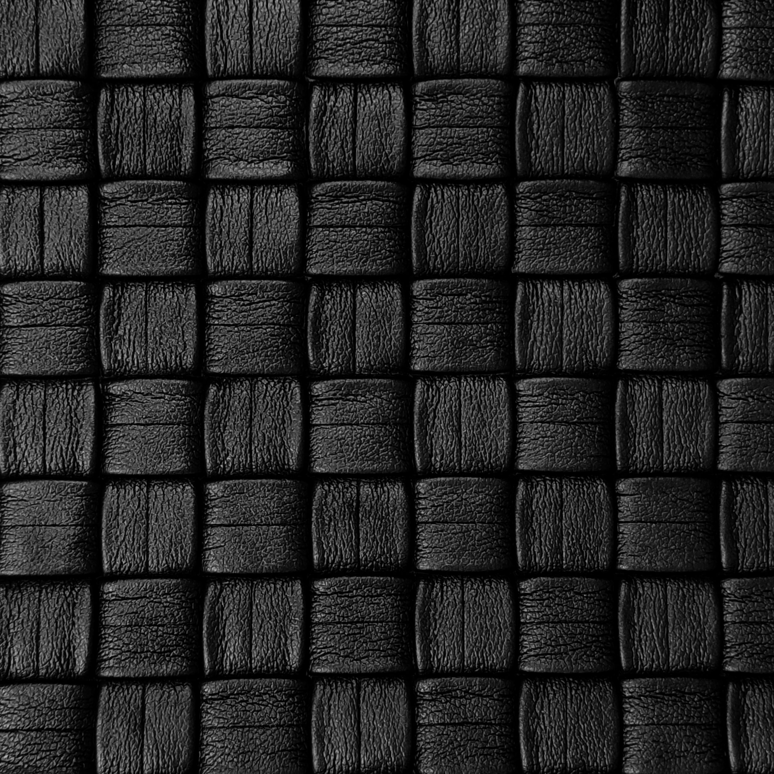 Piel de imitación de matelassé con trenzado 4