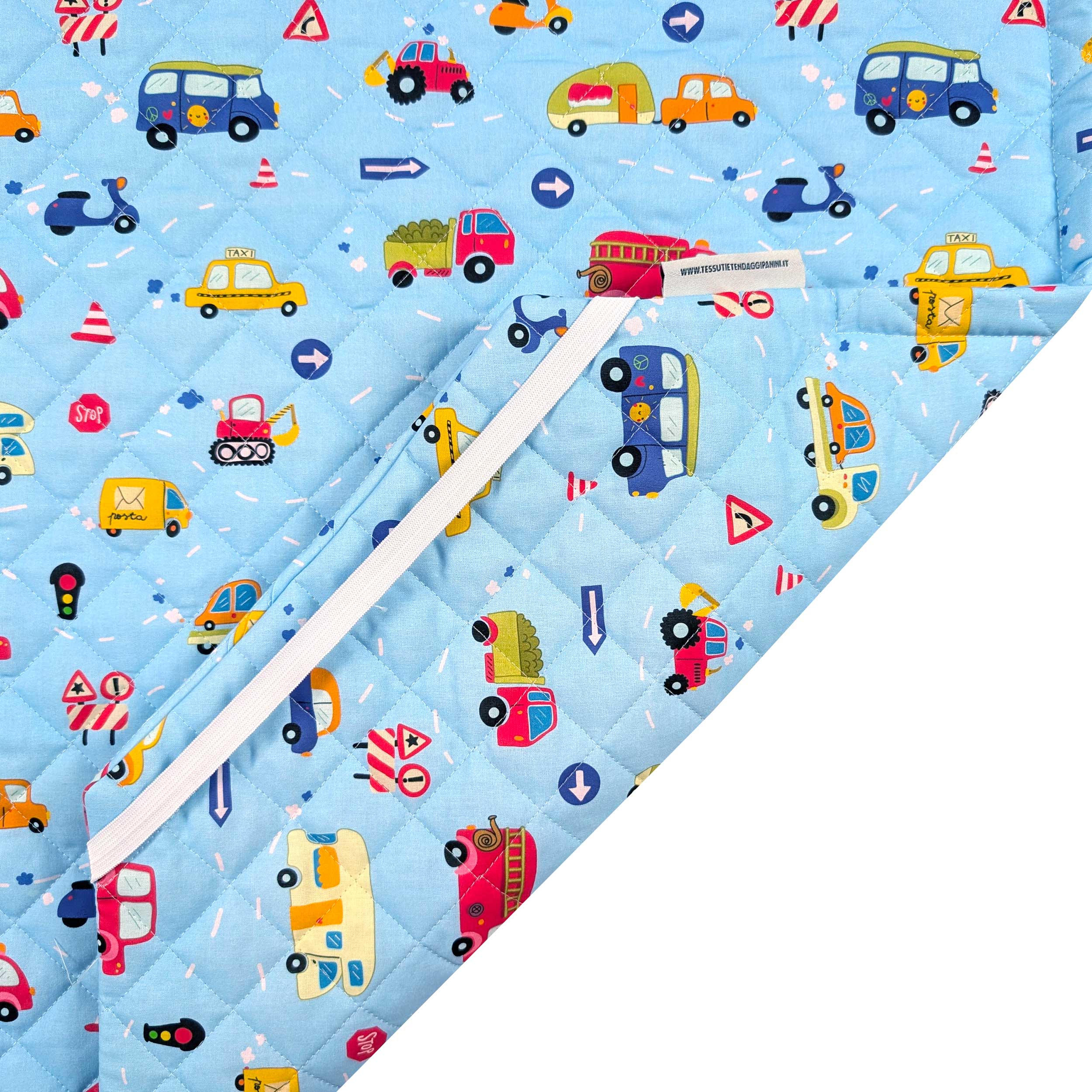 Shaped Sleeping Bag for Brandy Cars Light Blue Background Image