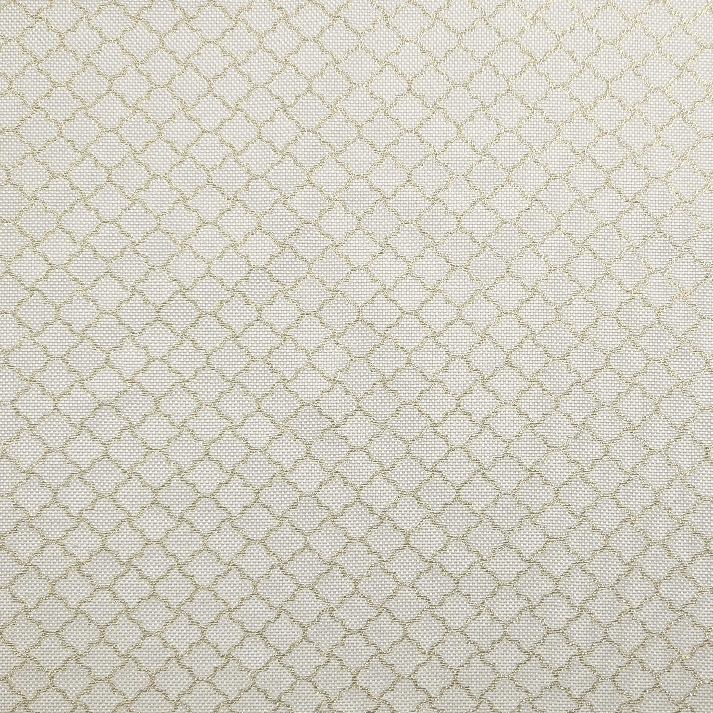 Golden Lurex Fantasy Christmas Jacquard Image
