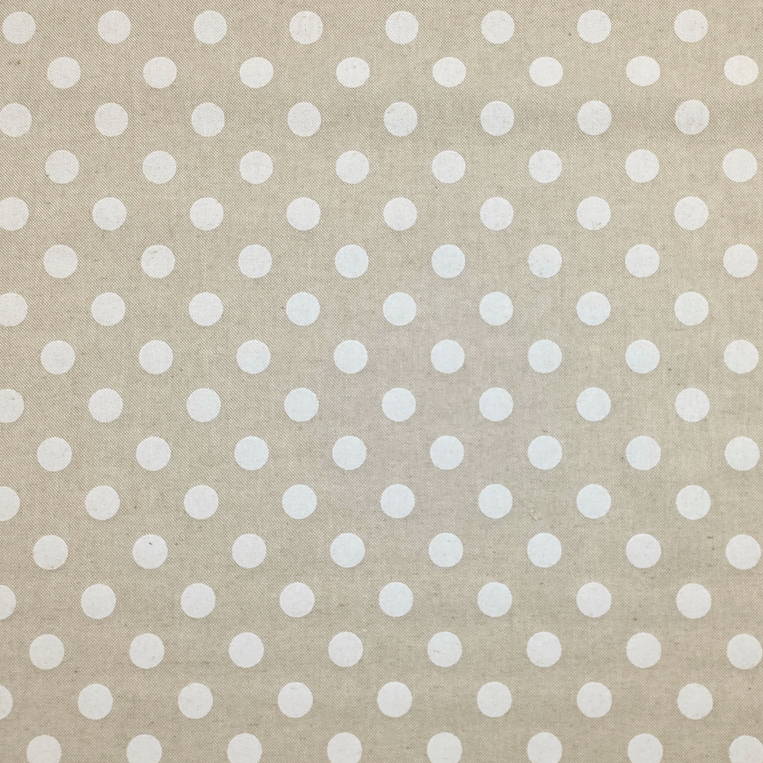 Panama Large White Polka Dots H 280 cm