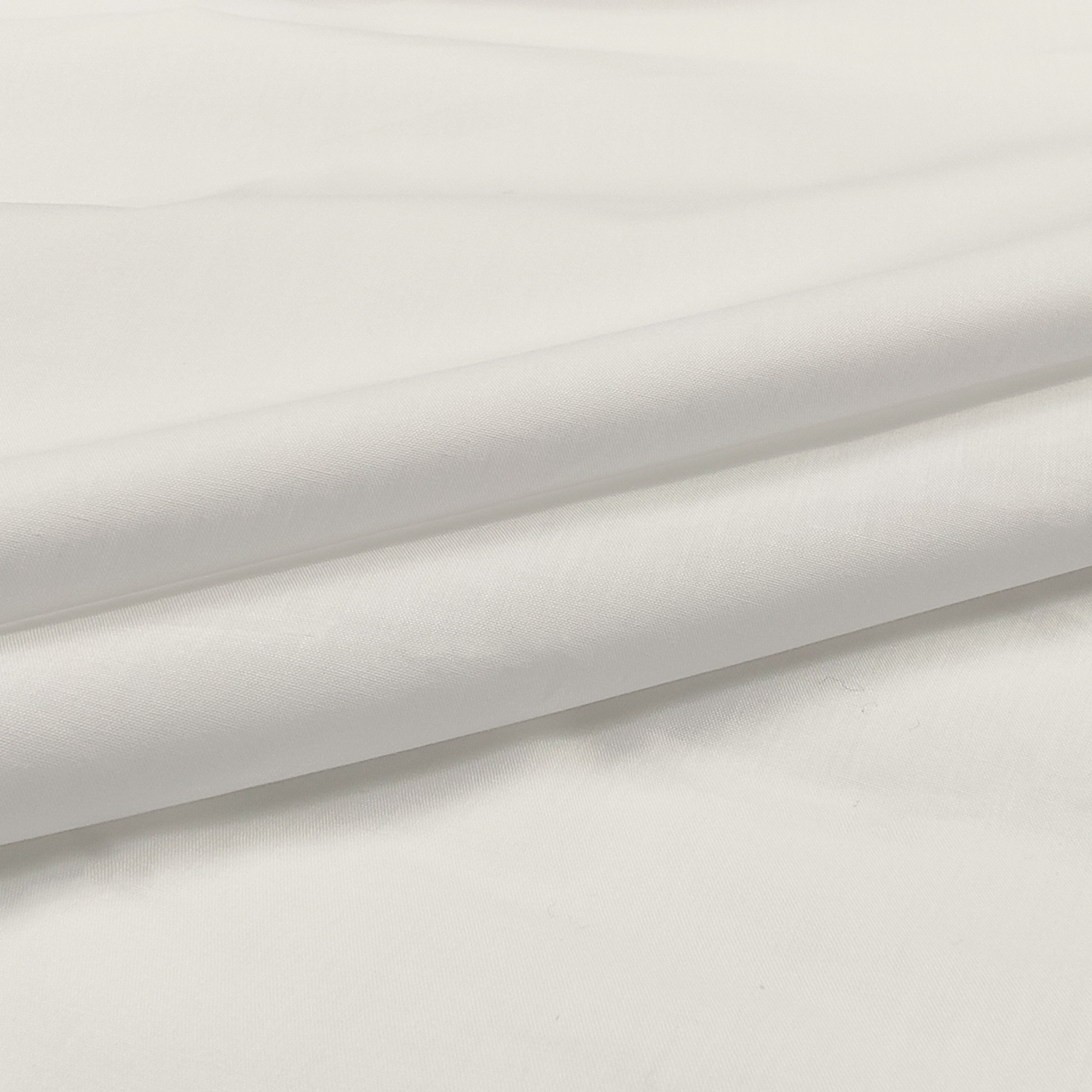 Drap de coton percale blanc Image