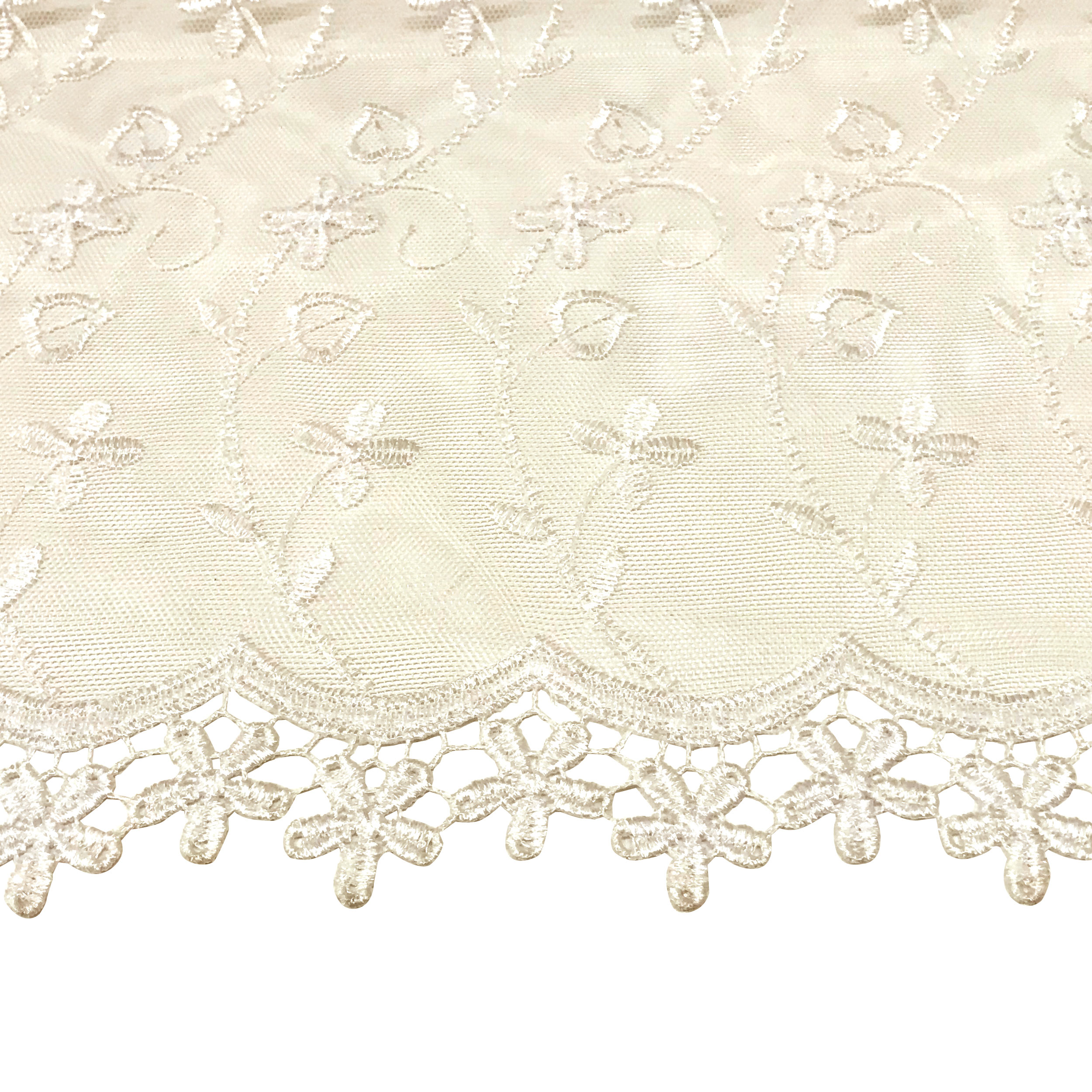 Scampolo Fabric Curtain Lace Ariadne 150x295 cm Image