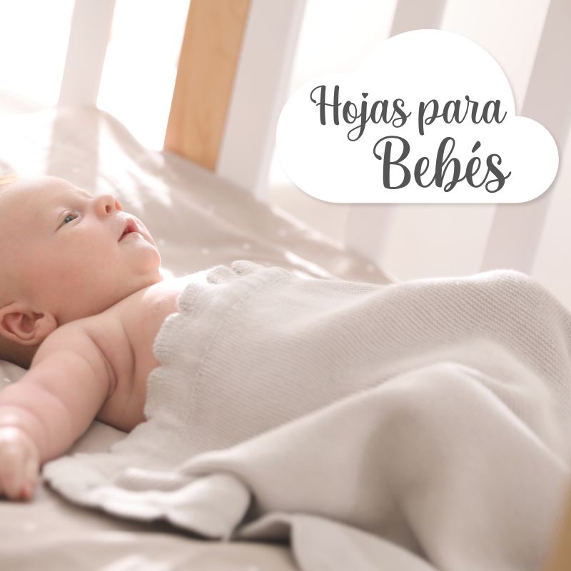 Hojas para Bebes panini tessuti
