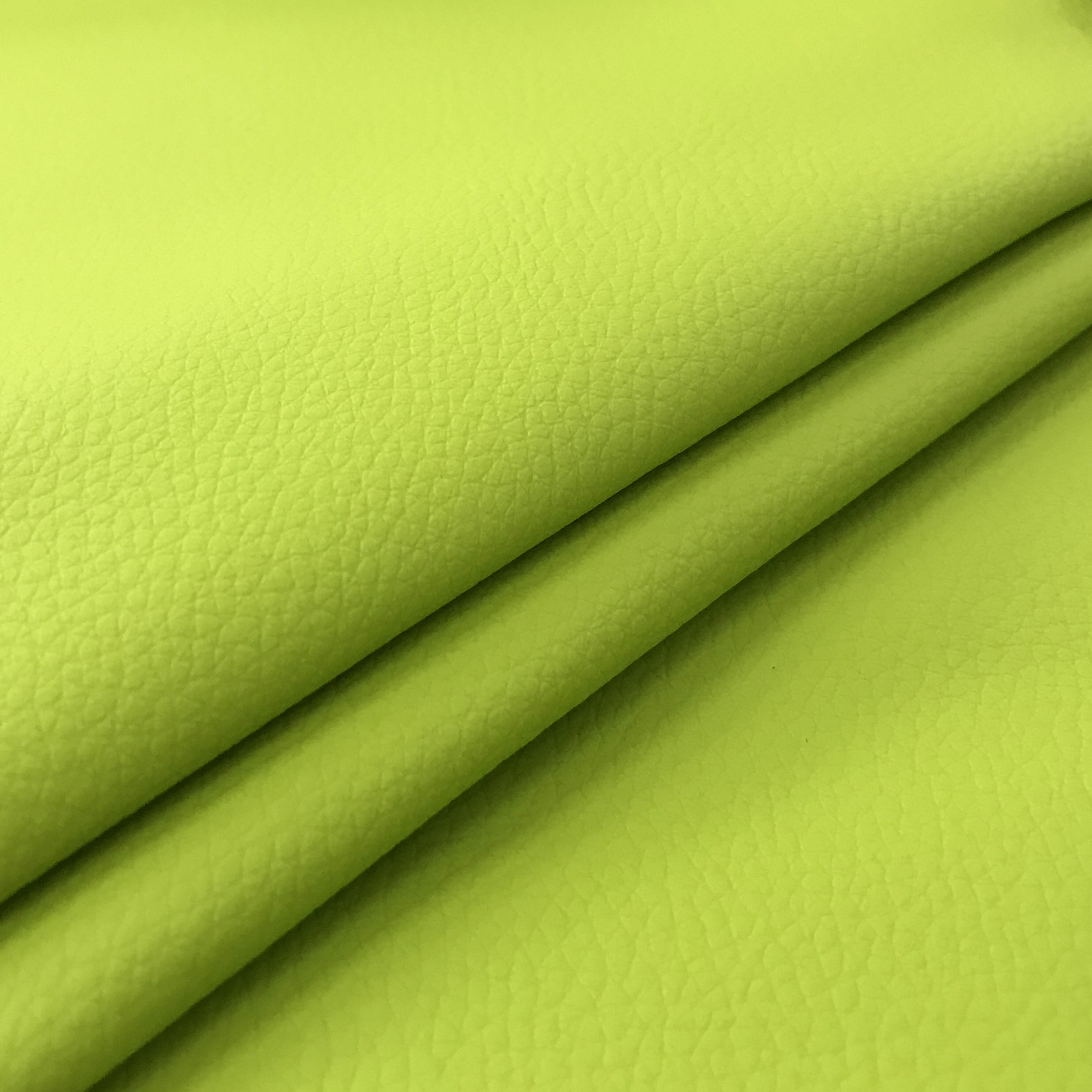 Faux cuir de poids moyen Lux Acid Green