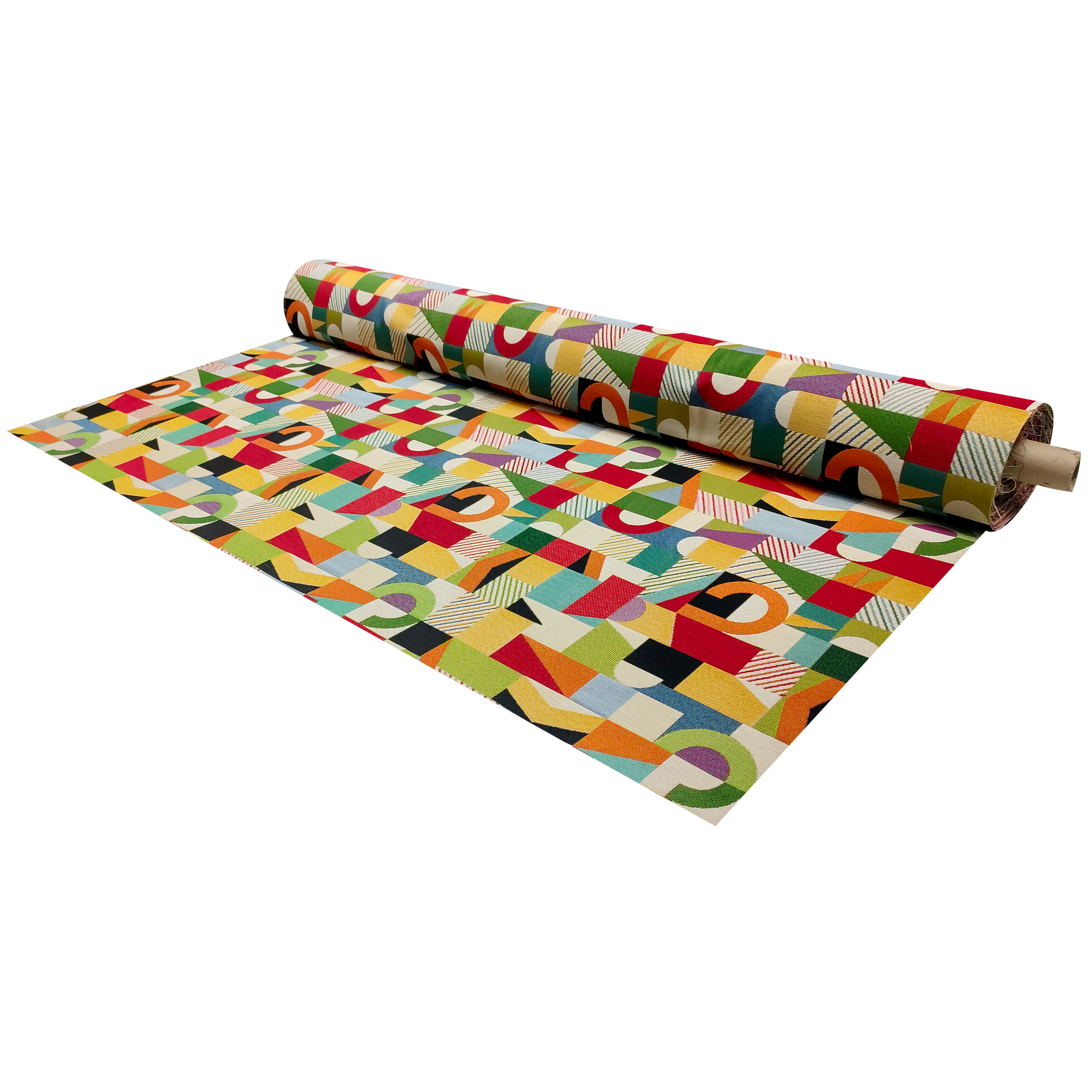 Tela Gobelin con estampado Pop Geometries
