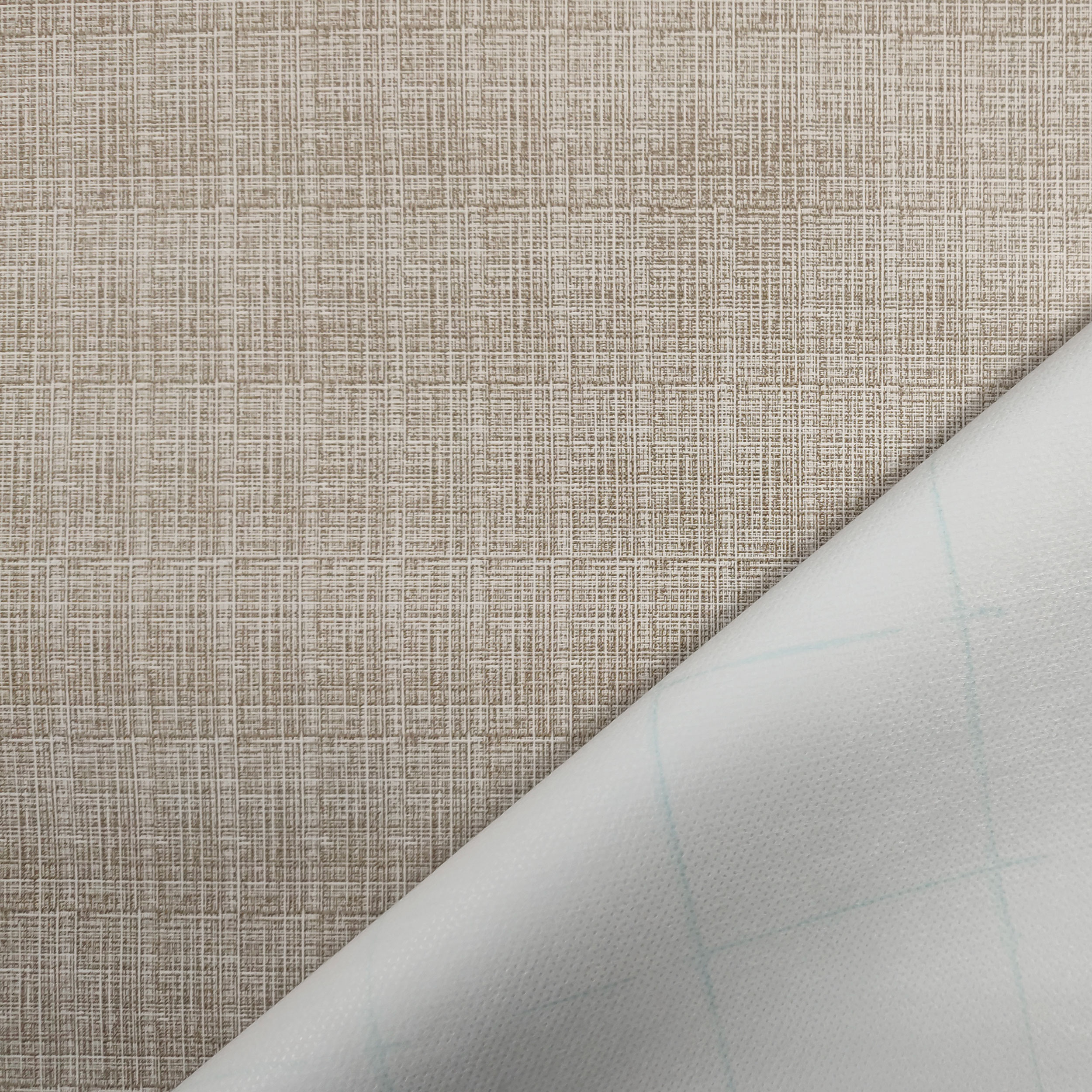 Tortora Melange Plasticised Tablecloth Fabric