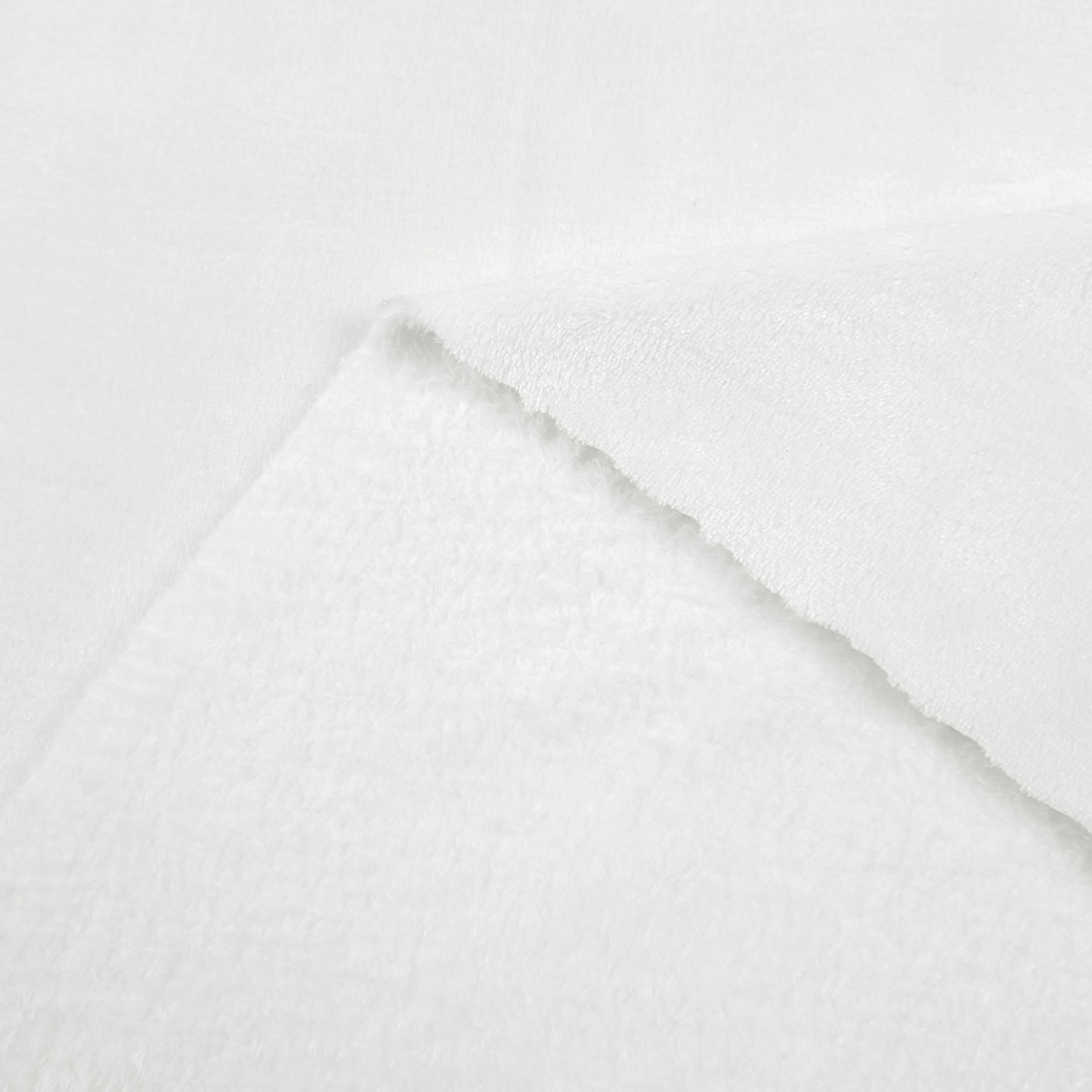 Plain Plush Fleece Fabric Image