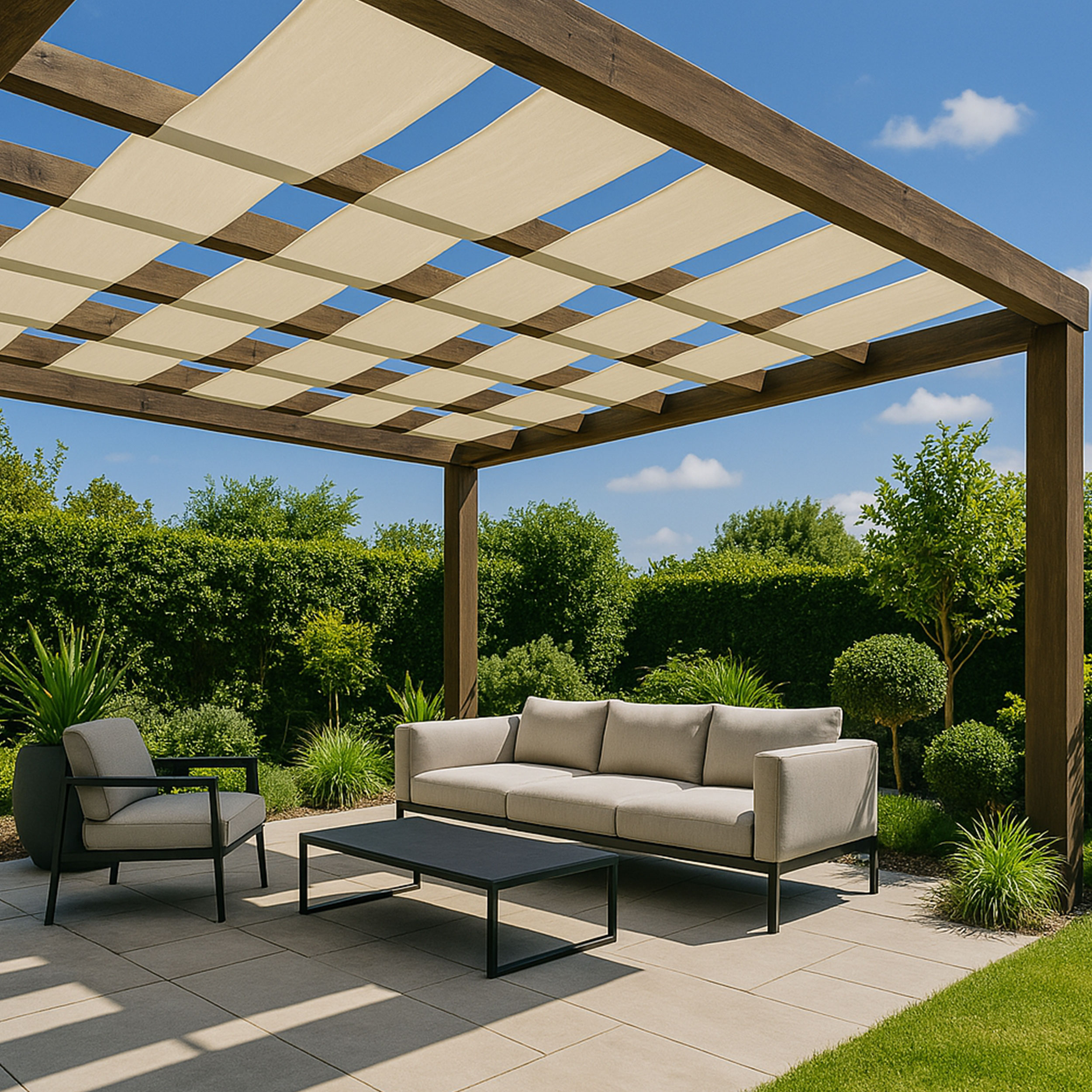 Pure Cotton Outdoor Sun Canvas