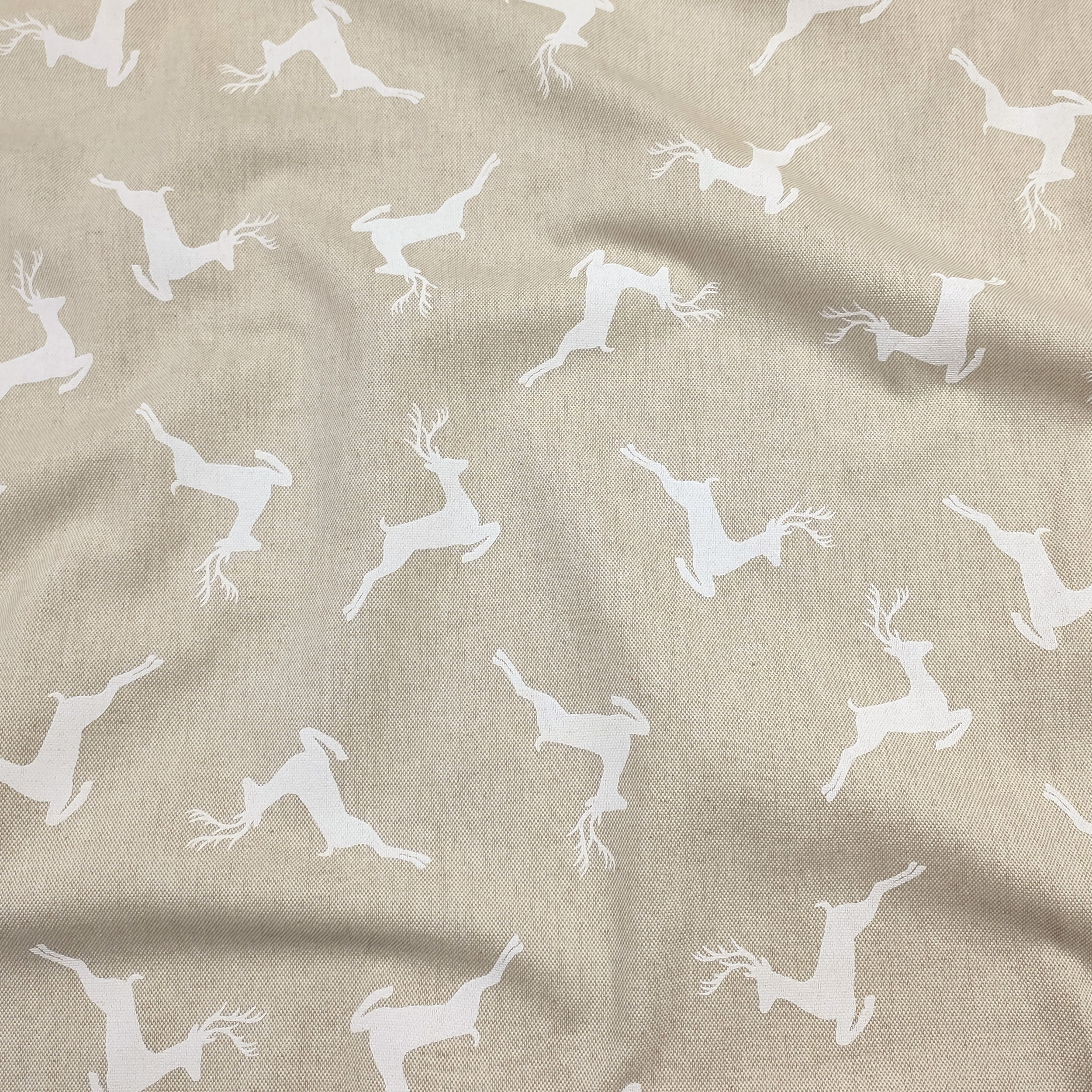 Panama Fabric Renne Background Beige