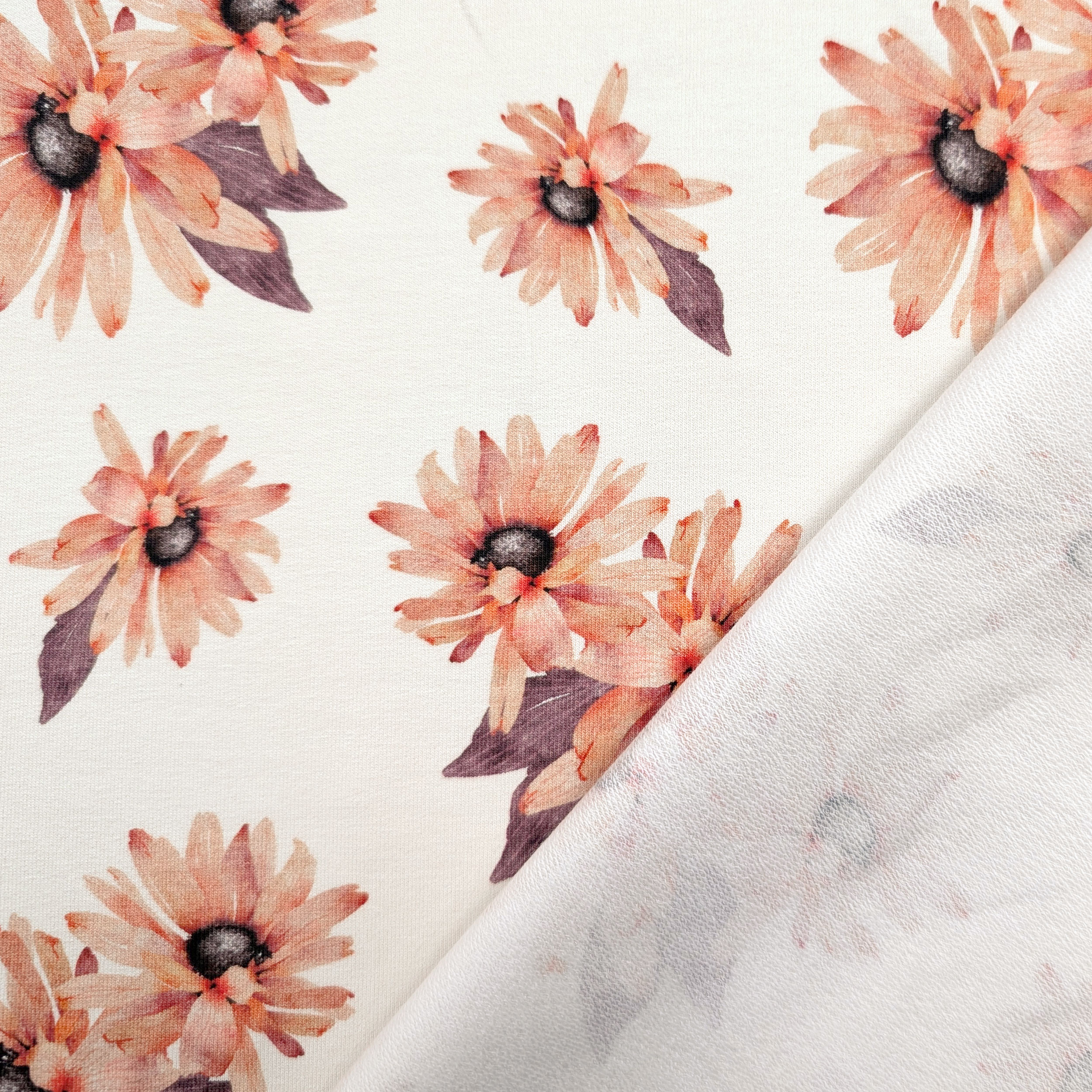 Cotton Sweatshirt Summer Floral Fantasy Image
