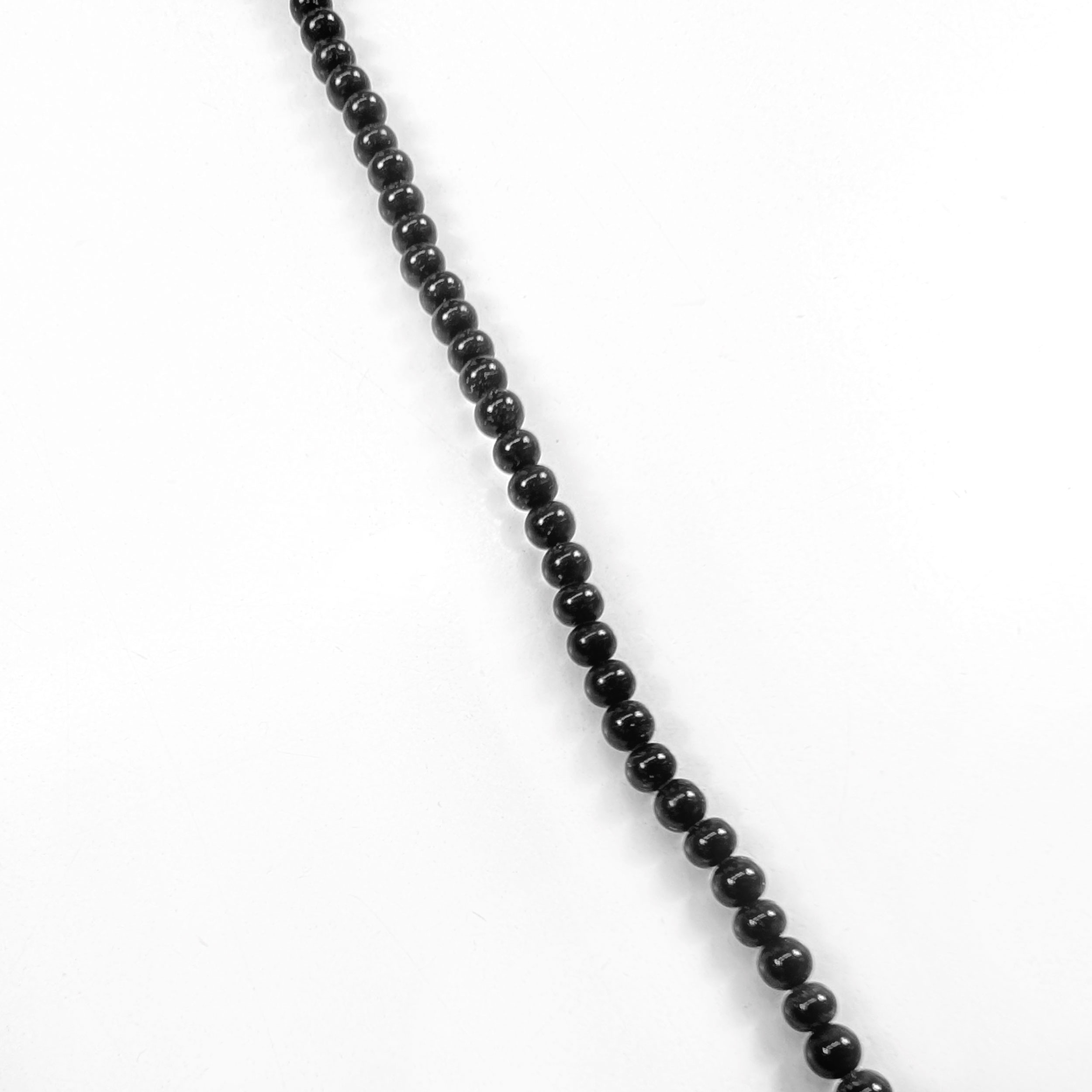 Cordon de perles noires Ø 0,4 cm Image