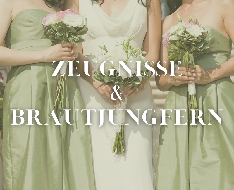 ZEUGNISSE e Brautjungfern panini tessuti
