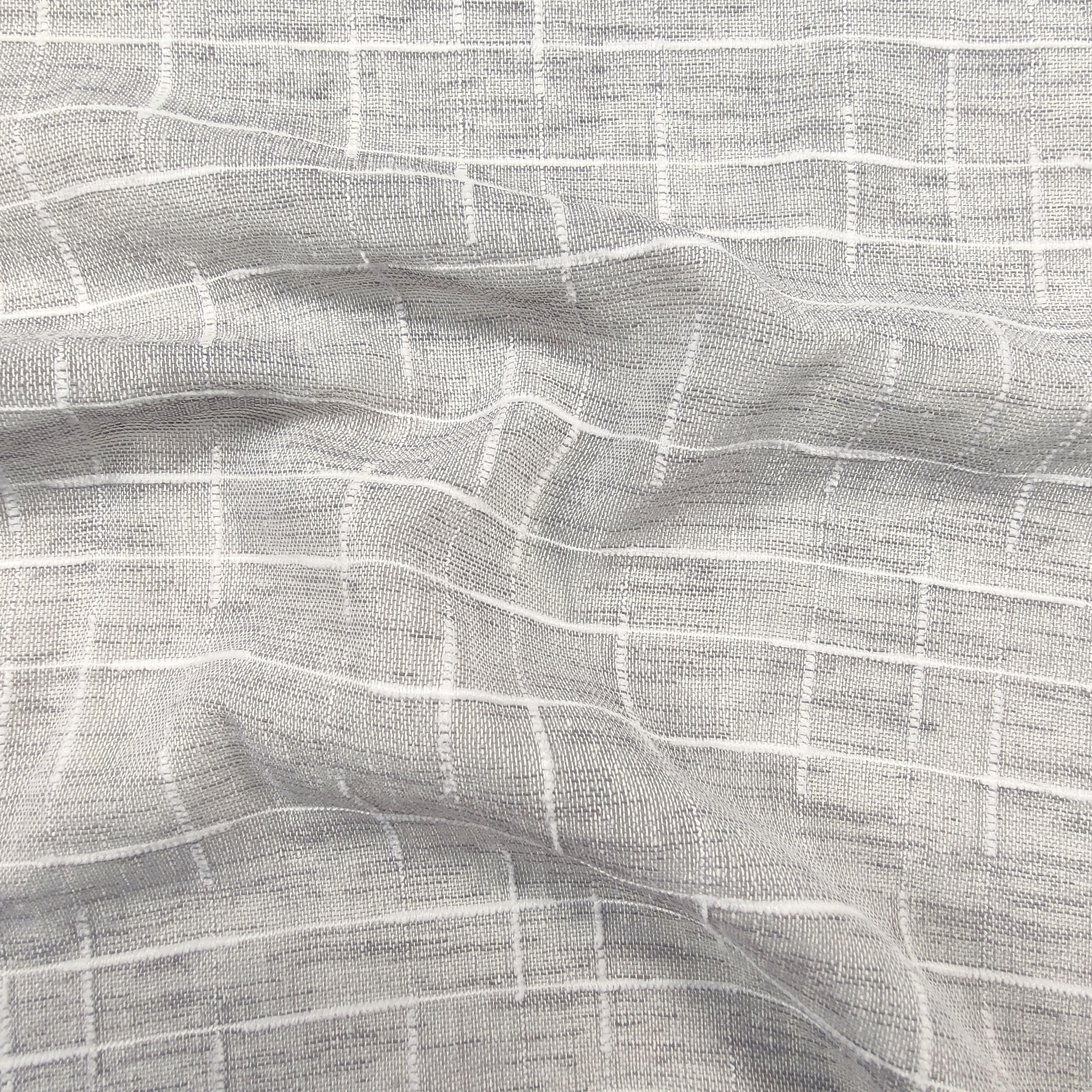 Fabric Curtain Milù Pearl Grey