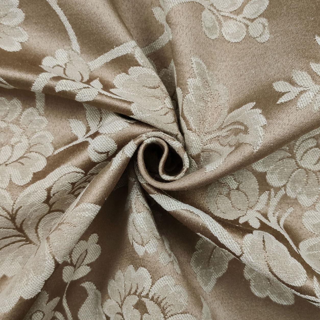 Tissu d'ameublement Vintage Damask Tortora Image