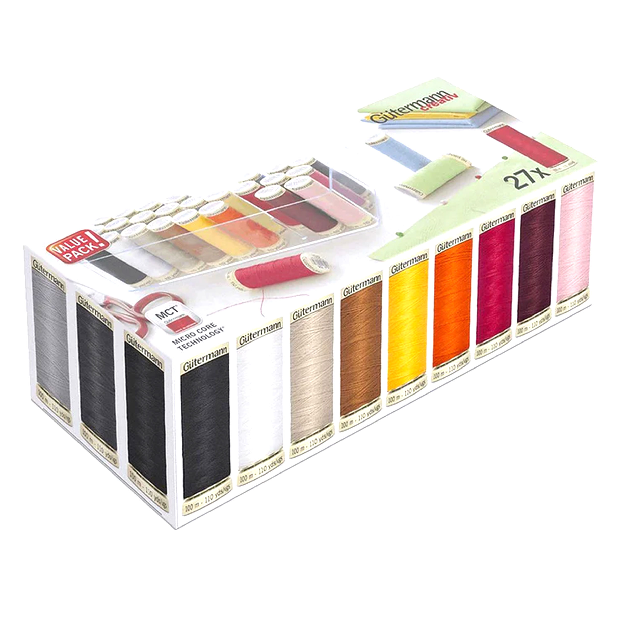 Gutermann Creative Box 27 Spools 100 m Image
