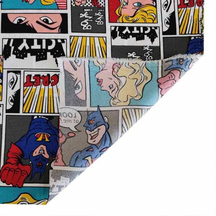Tissu de carnaval pour bandes dessinées Image